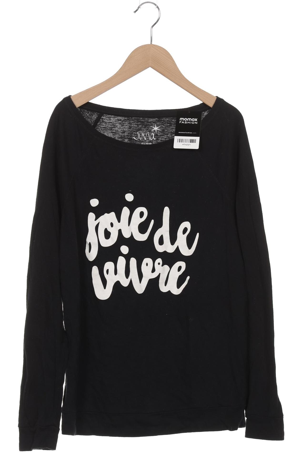 

Juvia Damen Langarmshirt, schwarz, Gr. 38