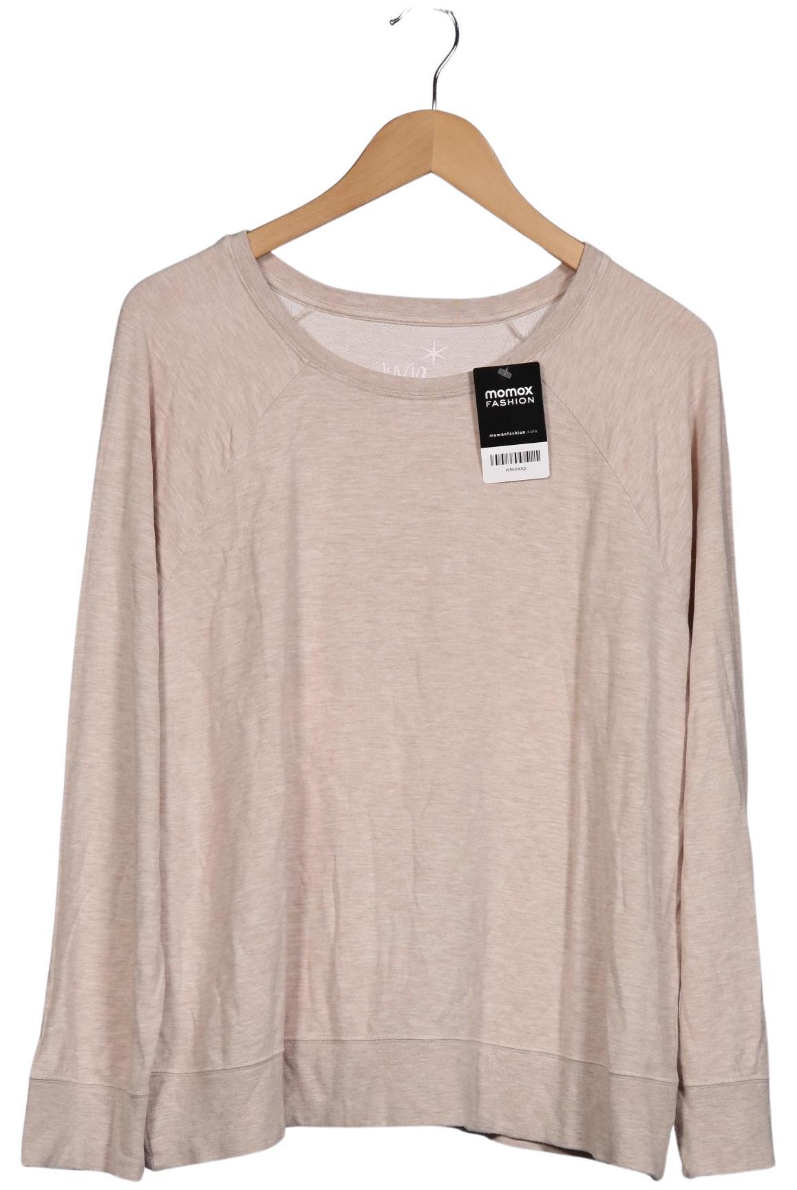 

Juvia Damen Langarmshirt, beige, Gr. 46