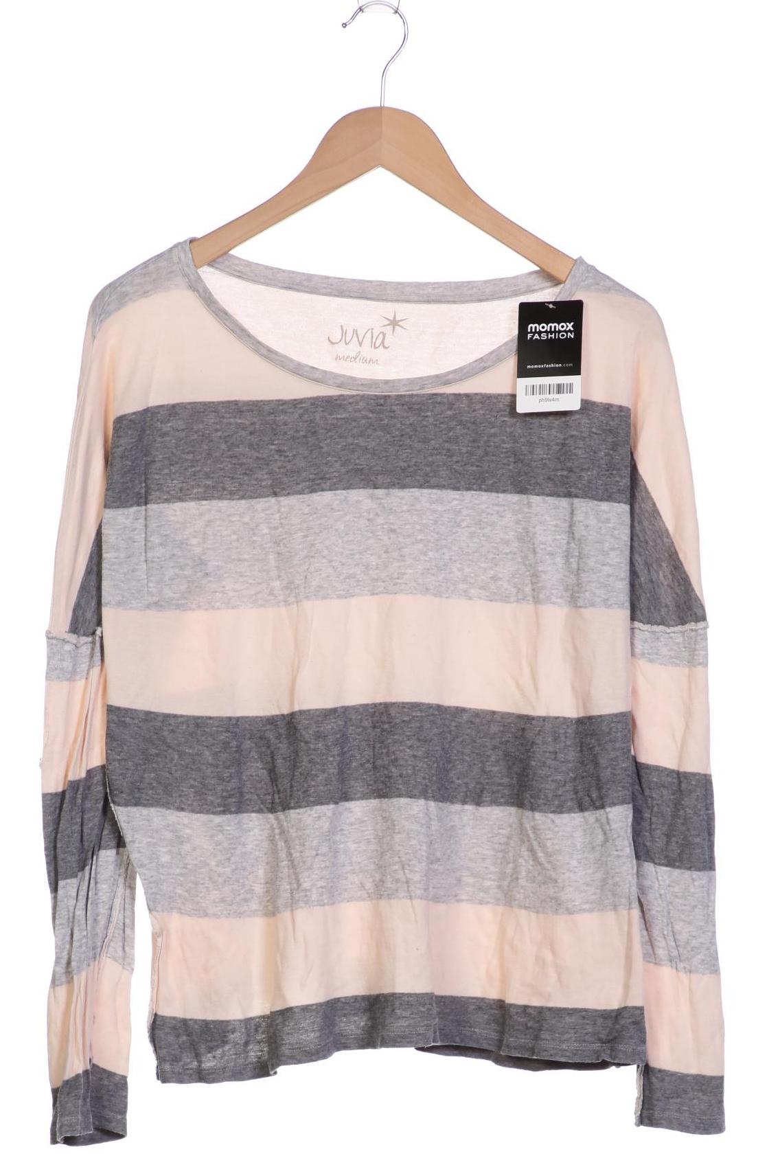 

Juvia Damen Langarmshirt, grau, Gr. 38