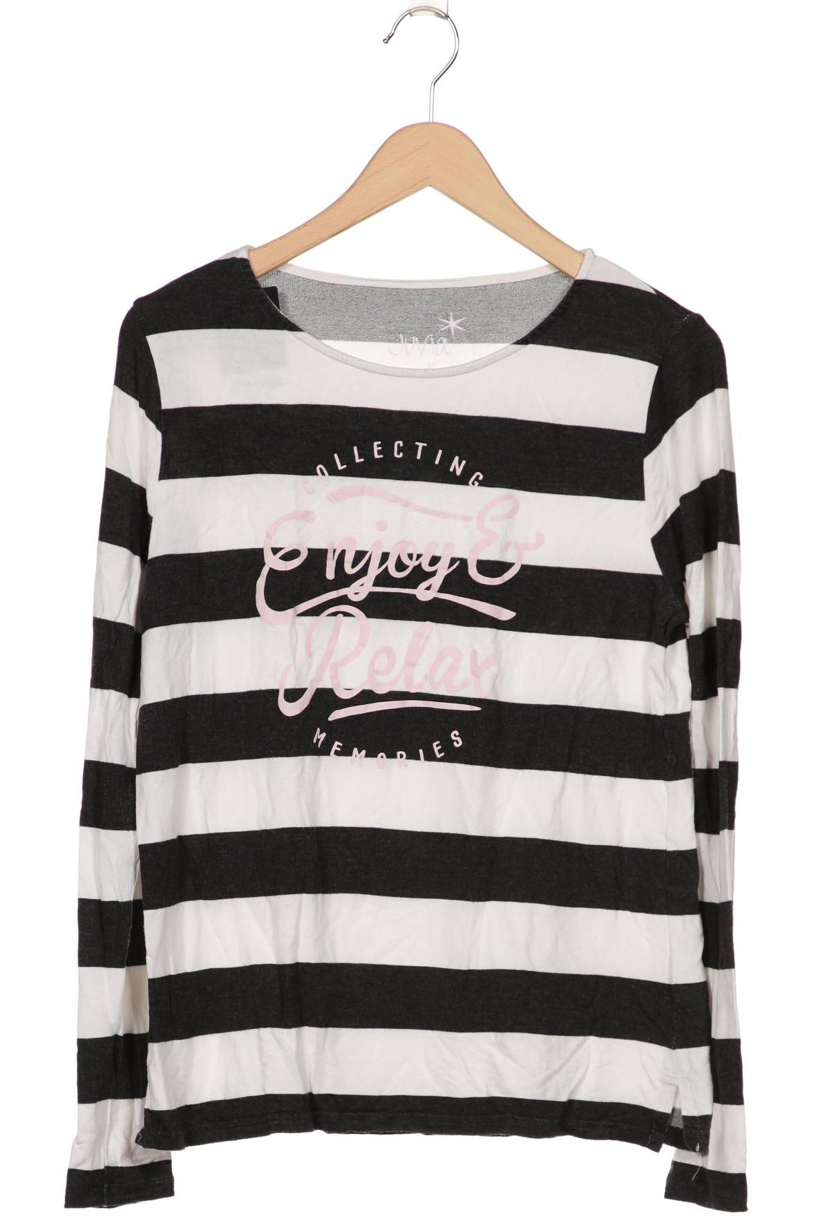 

Juvia Damen Langarmshirt, grau, Gr. 36