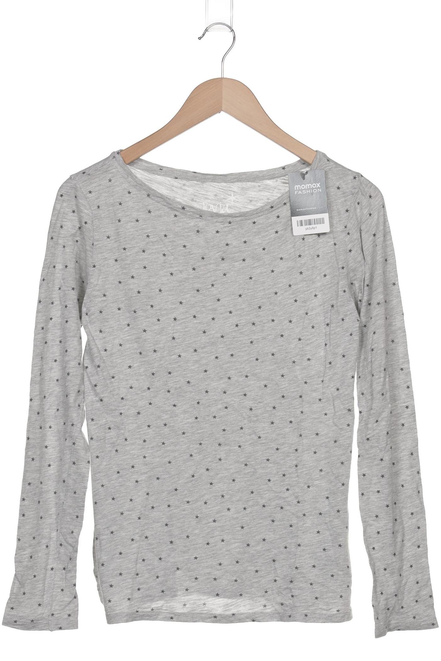 

Juvia Damen Langarmshirt, grau, Gr. 38