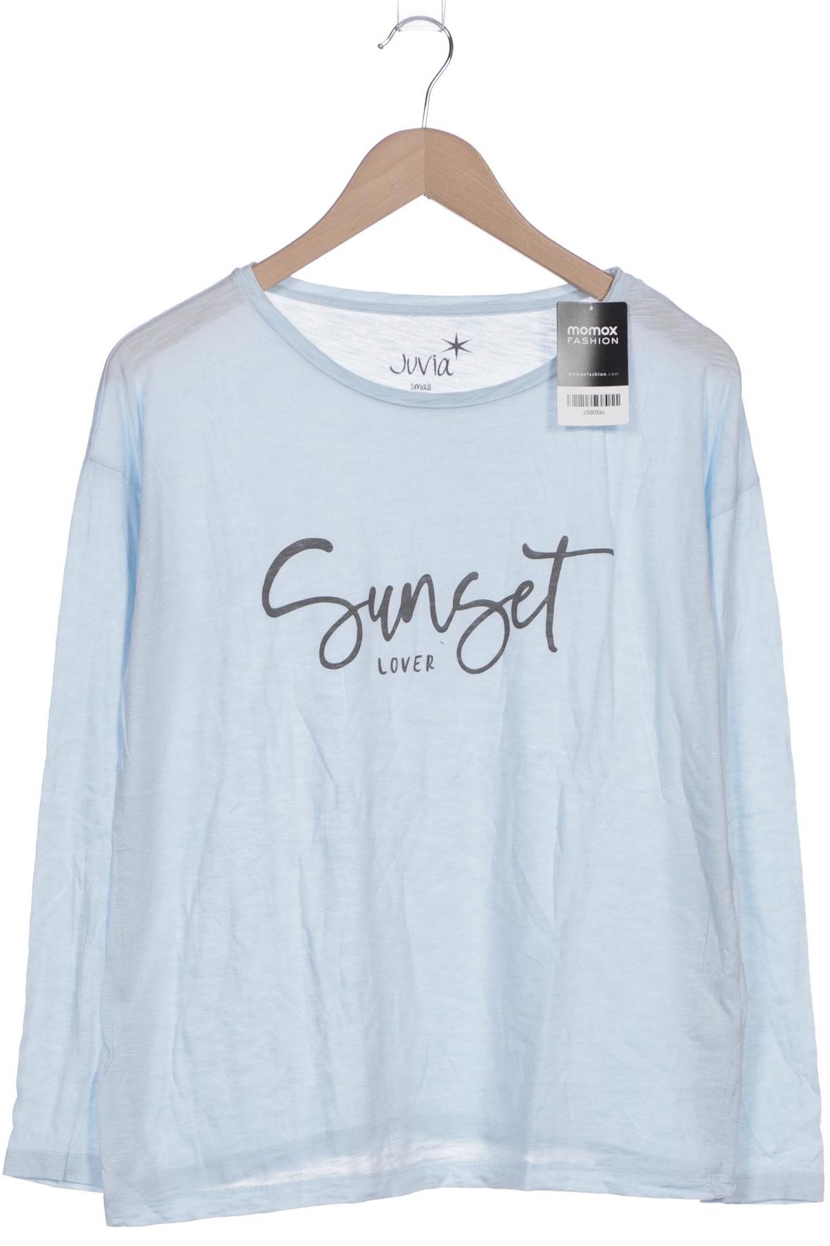 

Juvia Damen Langarmshirt, blau, Gr. 36