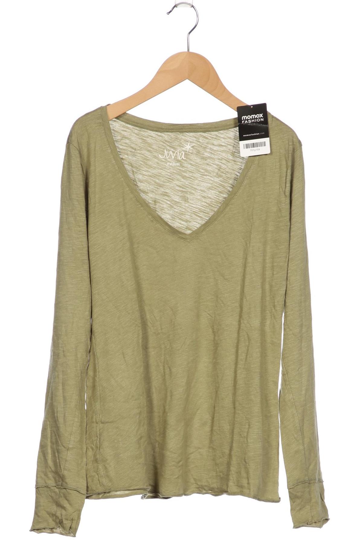 

Juvia Damen Langarmshirt, grün, Gr. 38