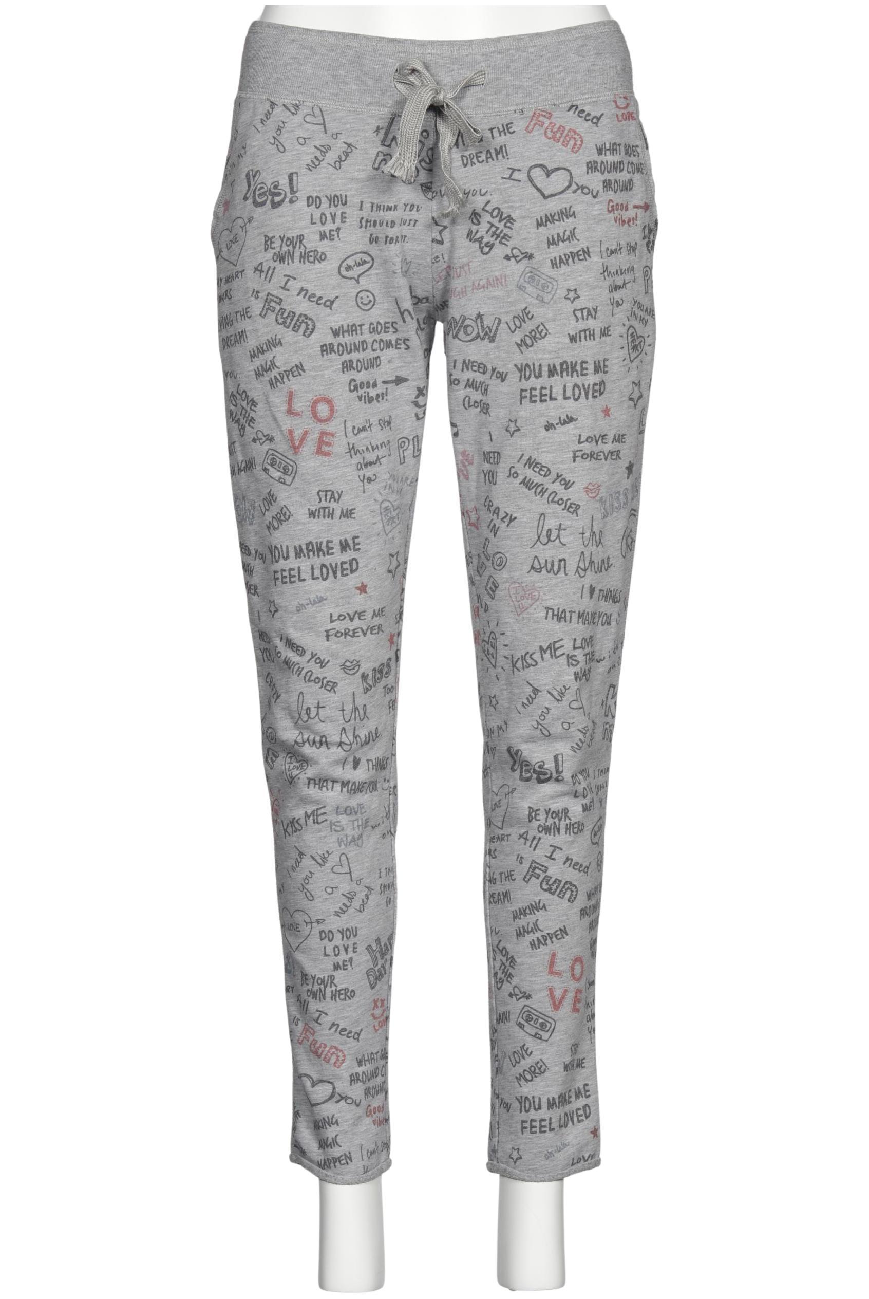 

Juvia Damen Stoffhose, grau, Gr. 0