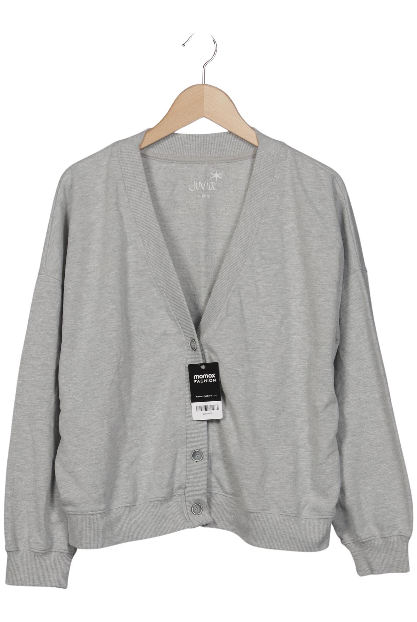 

Juvia Damen Strickjacke, grau, Gr. 44