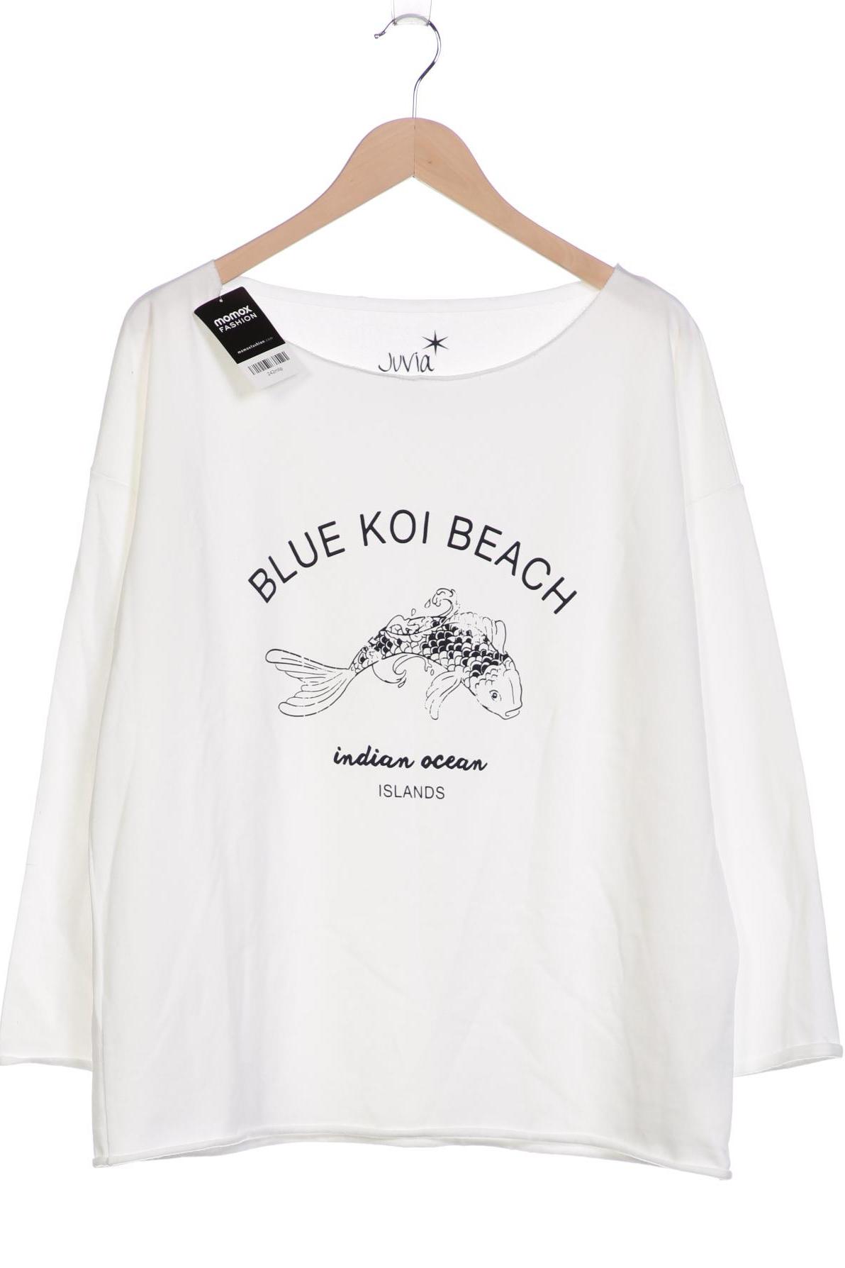 

Juvia Damen Sweatshirt, weiß, Gr. 44