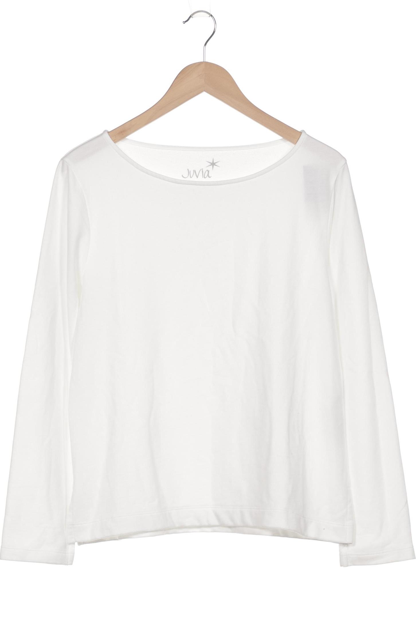 

Juvia Damen Sweatshirt, weiß, Gr. 38