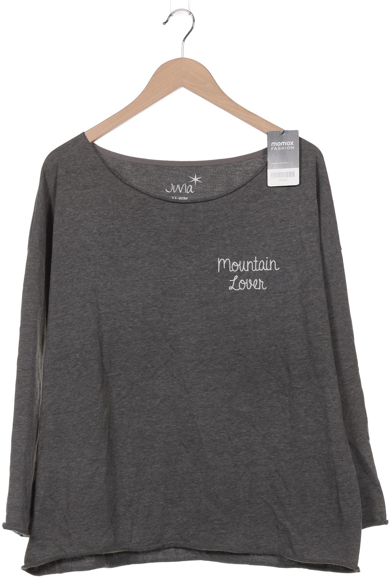 

Juvia Damen Sweatshirt, grau, Gr. 46