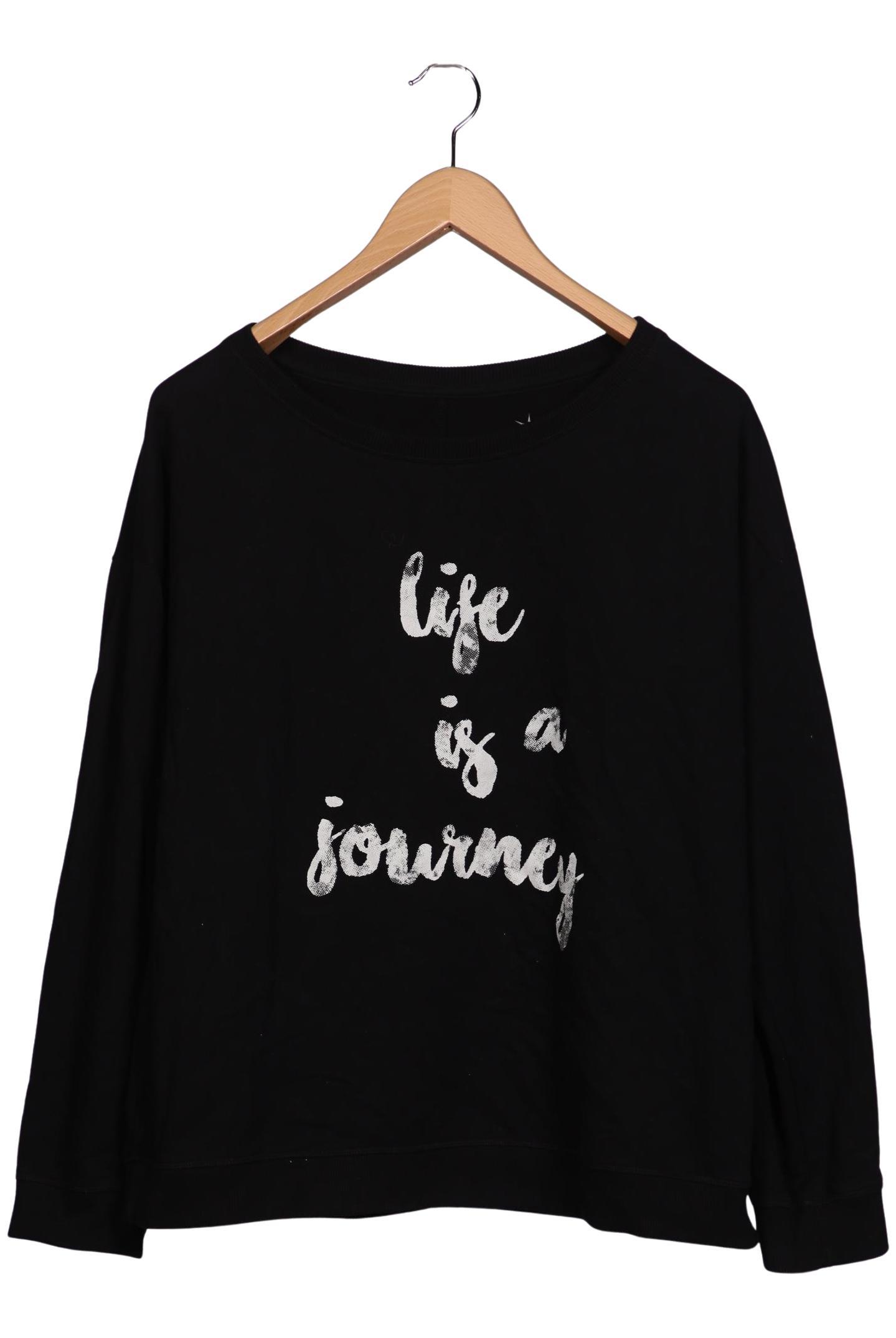 

Juvia Damen Sweatshirt, schwarz, Gr. 44