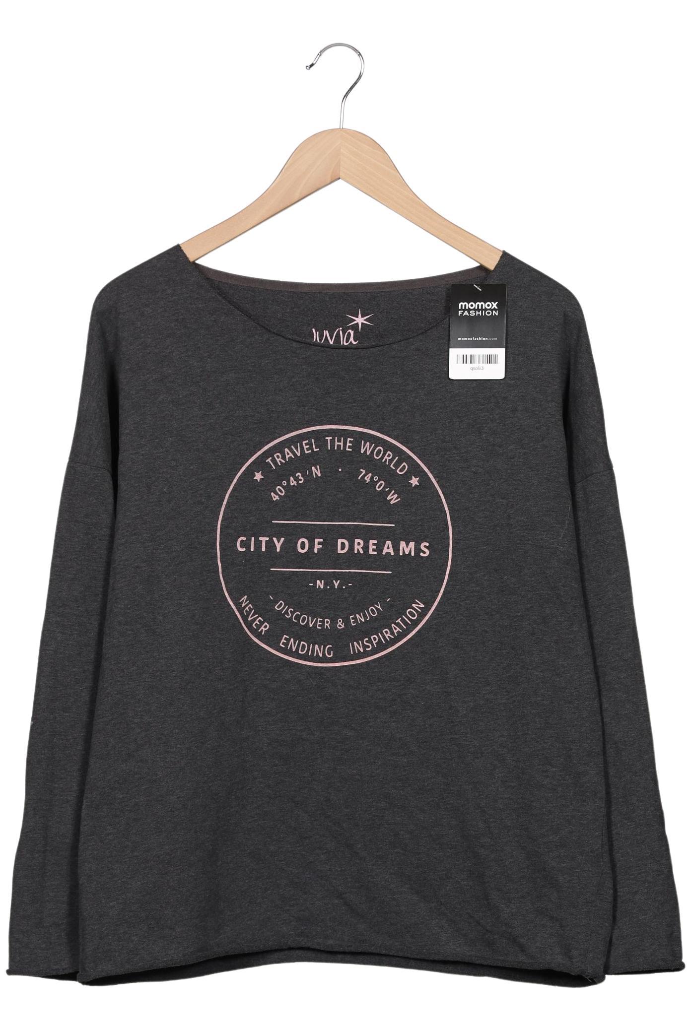 

Juvia Damen Sweatshirt, grau, Gr. 38