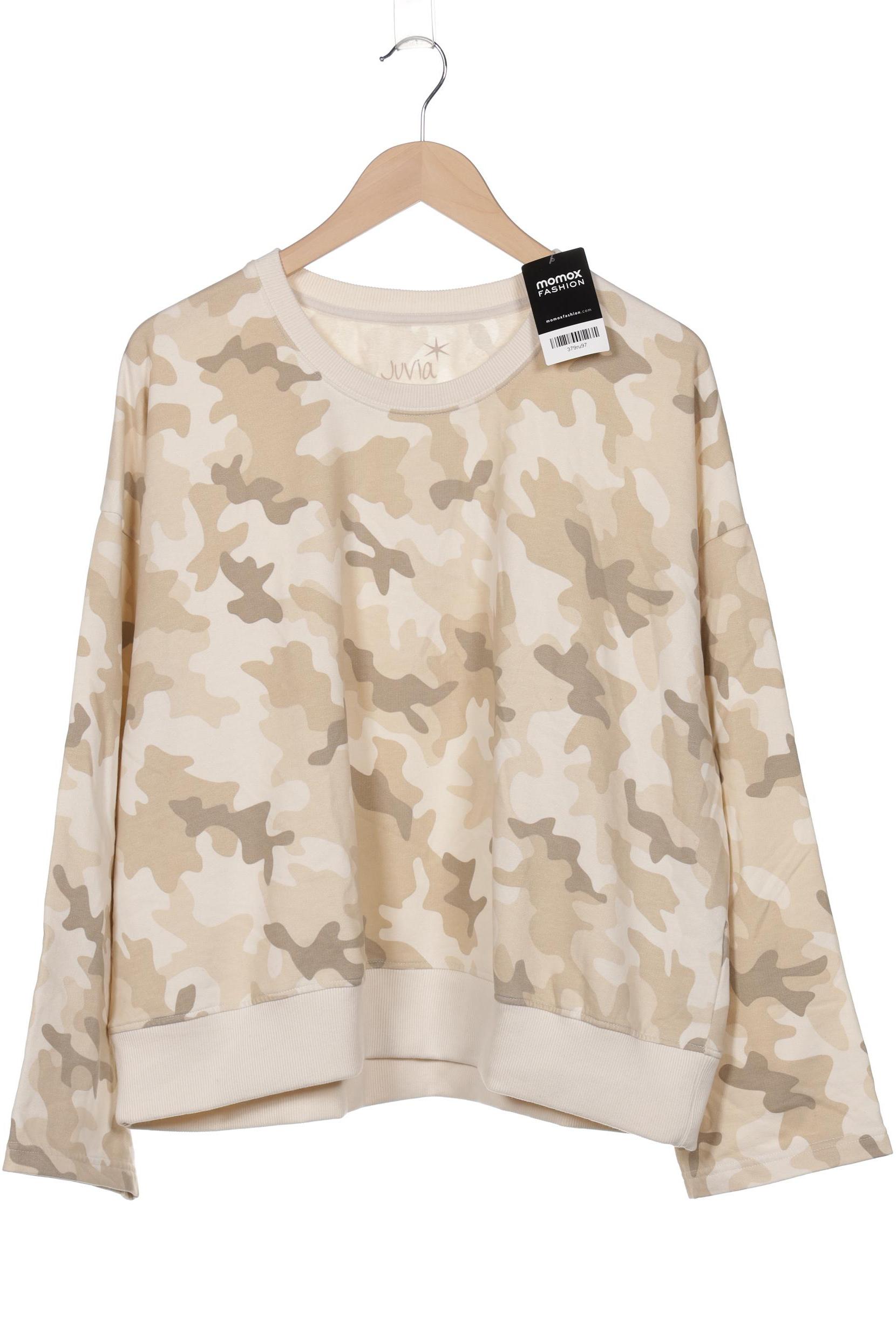 

Juvia Damen Sweatshirt, beige, Gr. 46