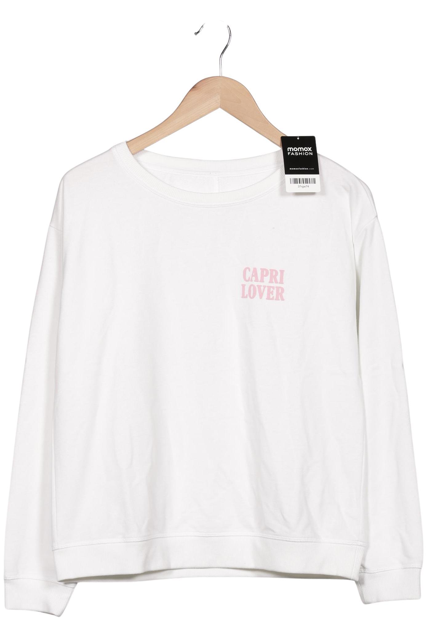 

Juvia Damen Sweatshirt, weiß, Gr. 34