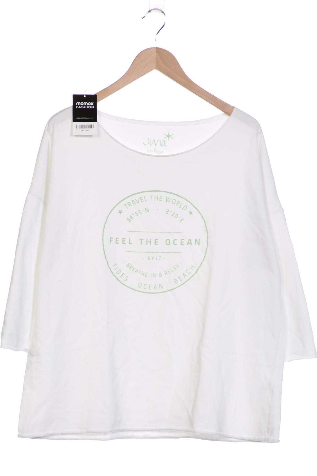 

Juvia Damen Sweatshirt, weiß, Gr. 44
