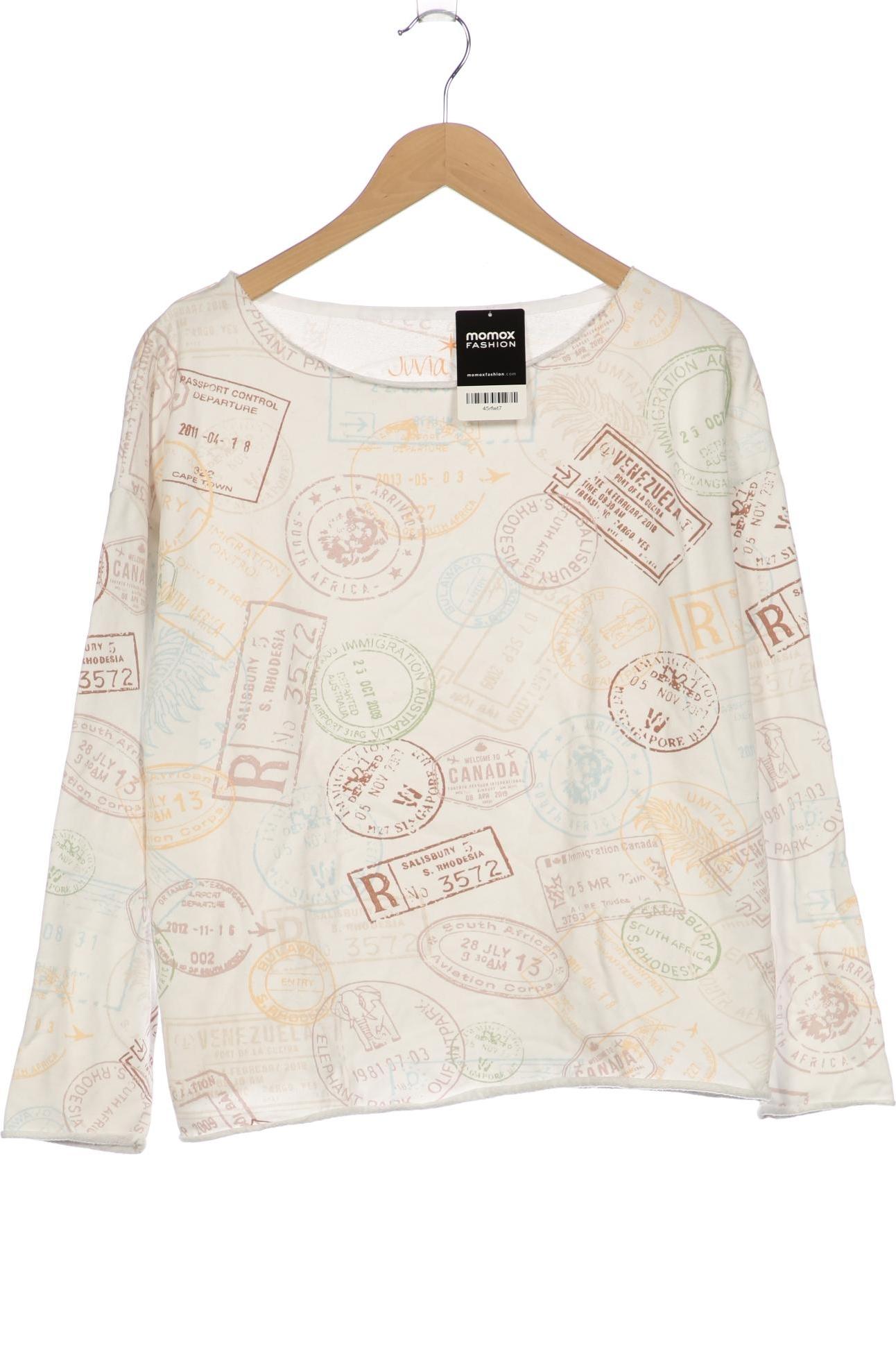 

Juvia Damen Sweatshirt, weiß, Gr. 36