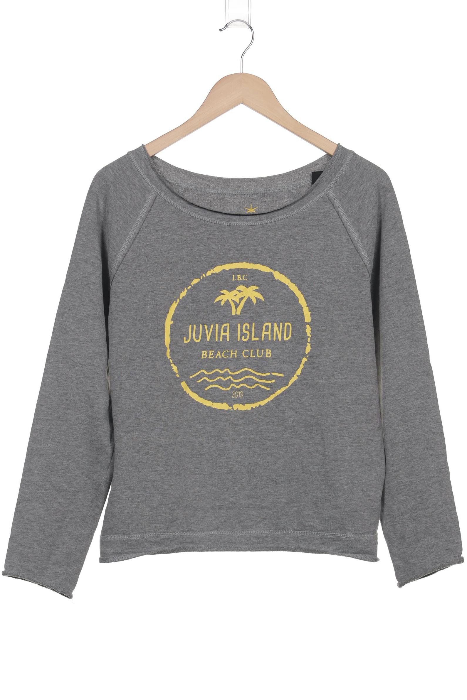 

Juvia Damen Sweatshirt, grau, Gr. 34