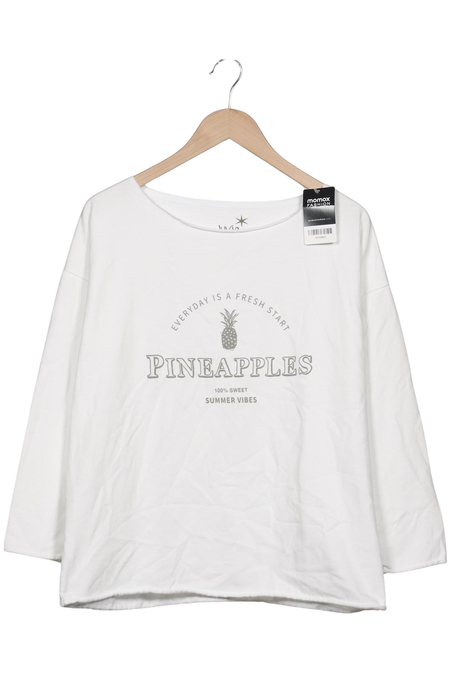 

Juvia Damen Sweatshirt, weiß, Gr. 42