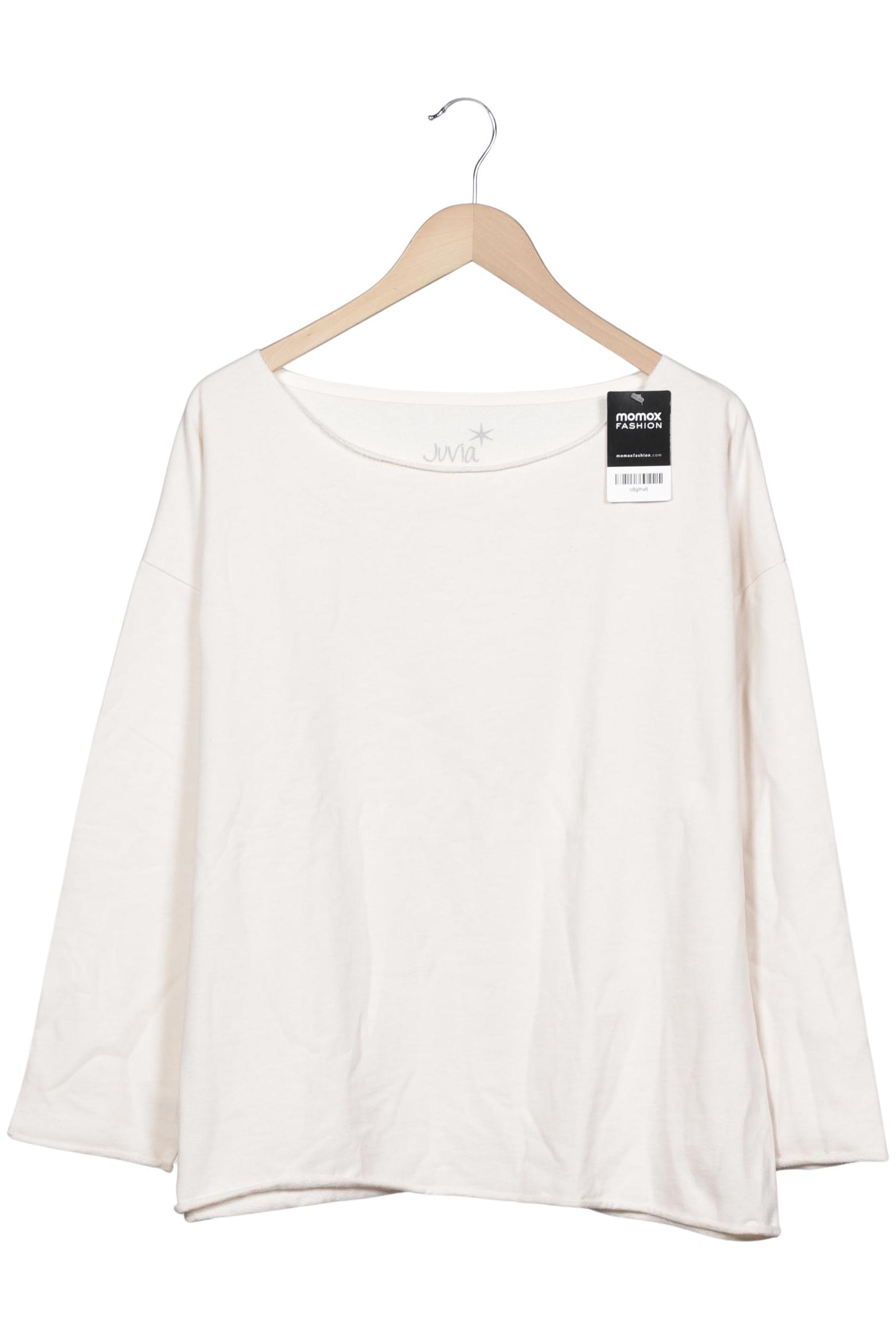 

Juvia Damen Sweatshirt, cremeweiß, Gr. 46