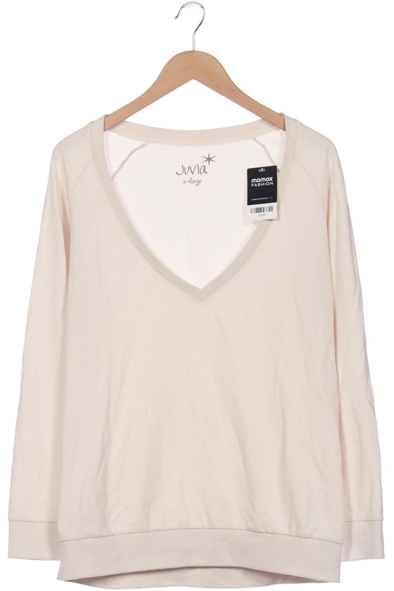 

Juvia Damen Sweatshirt, weiß, Gr. 44