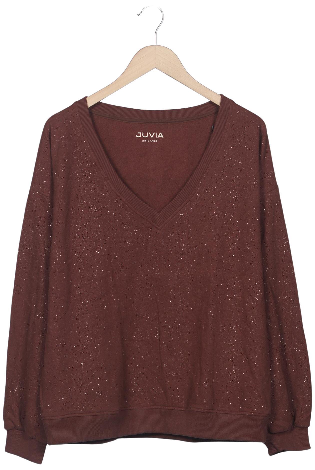 

Juvia Damen Sweatshirt, braun, Gr. 46
