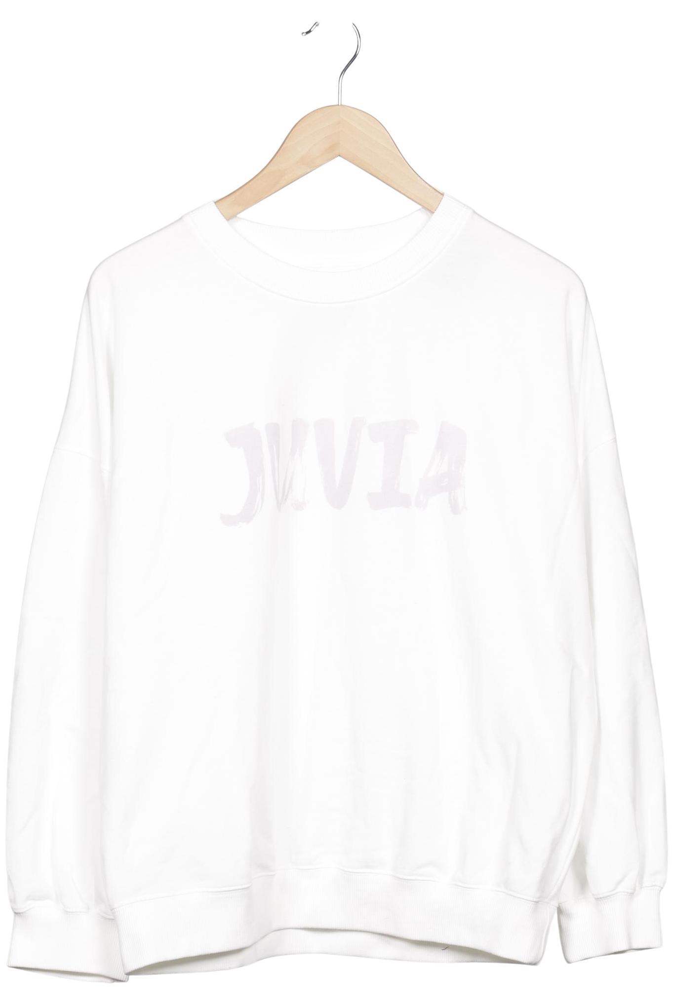 

Juvia Damen Sweatshirt, weiß, Gr. 42
