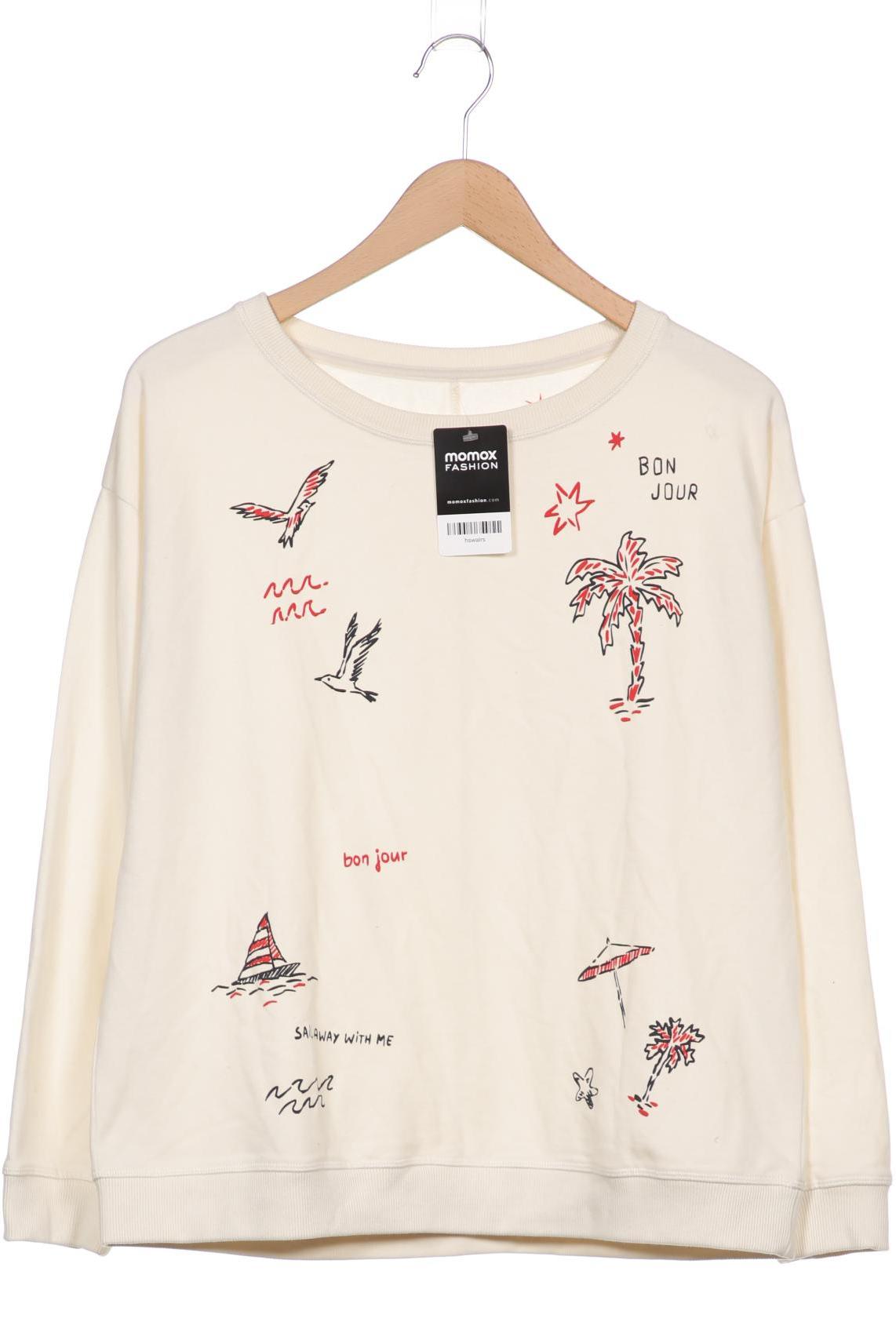 

Juvia Damen Sweatshirt, weiß, Gr. 38