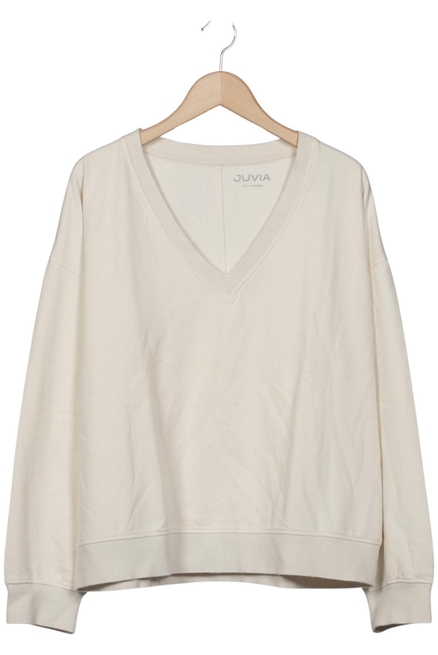 

Juvia Damen Sweatshirt, cremeweiß, Gr. 46