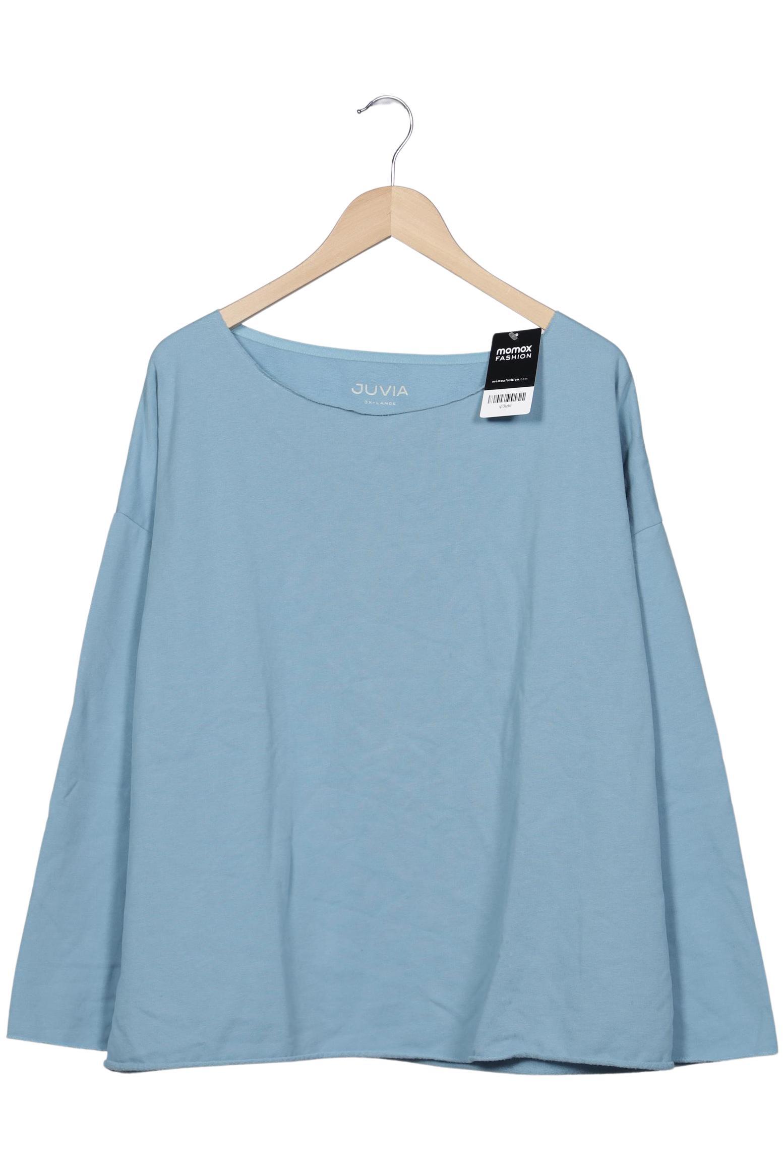 

Juvia Damen Sweatshirt, blau, Gr. 48