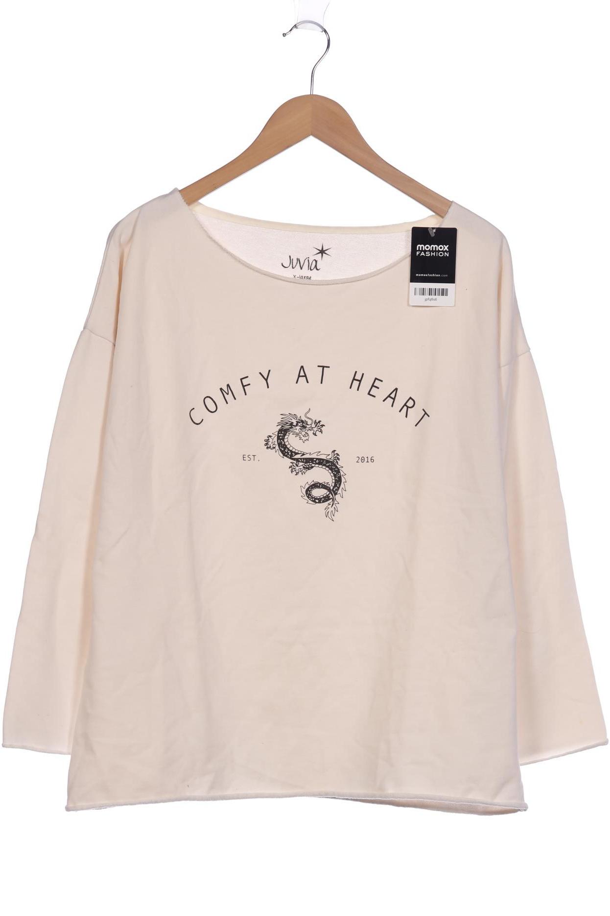 

Juvia Damen Sweatshirt, cremeweiß, Gr. 44