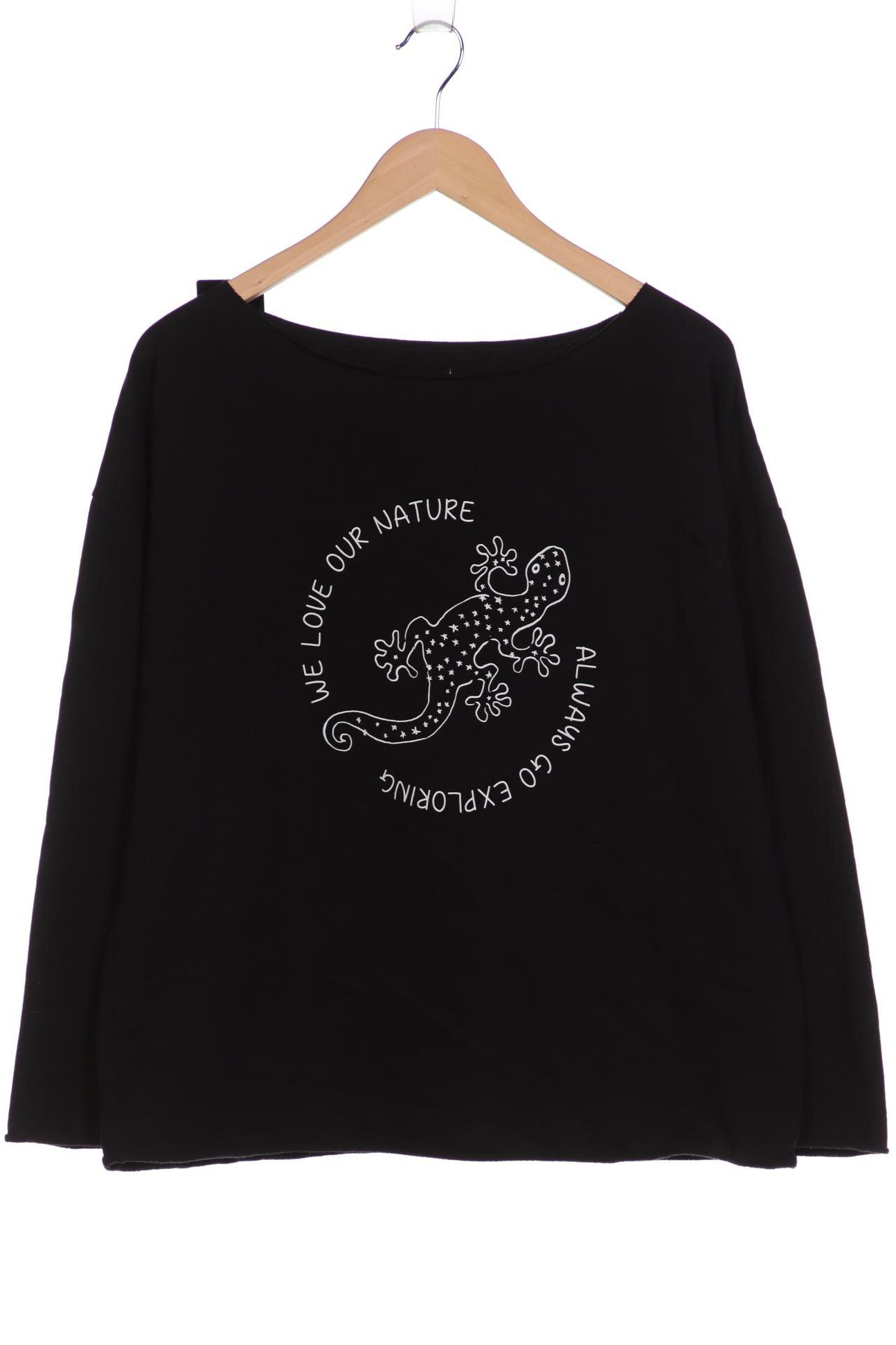 

Juvia Damen Sweatshirt, schwarz, Gr. 38