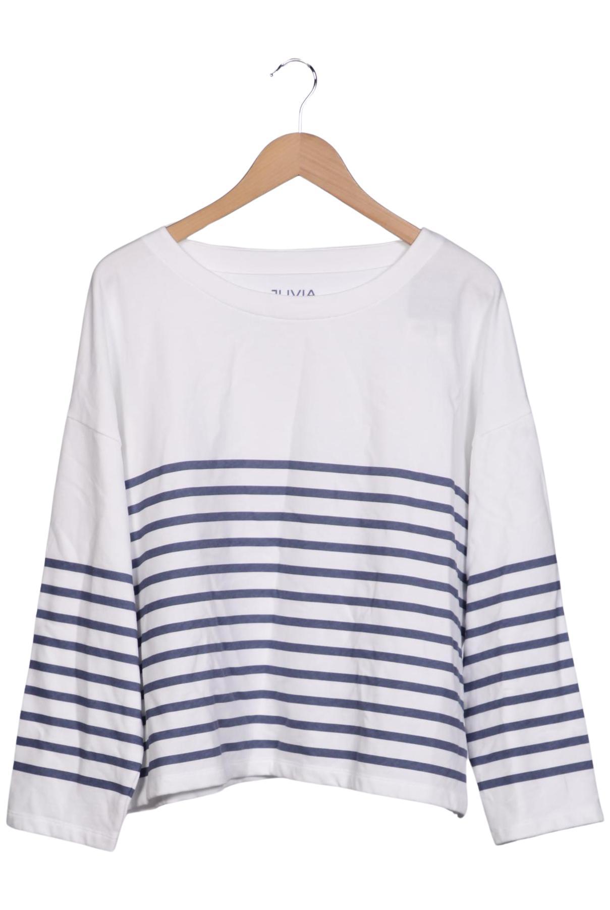 

Juvia Damen Sweatshirt, weiß, Gr. 42