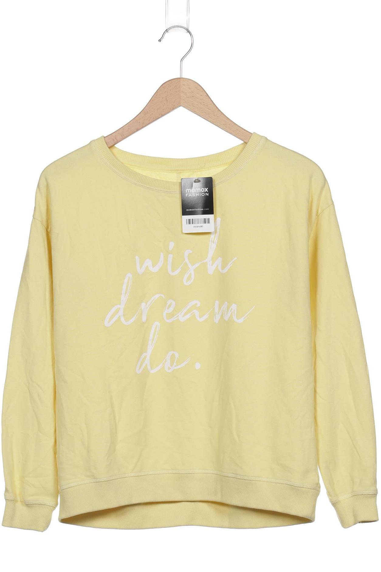 

Juvia Damen Sweatshirt, gelb, Gr. 34