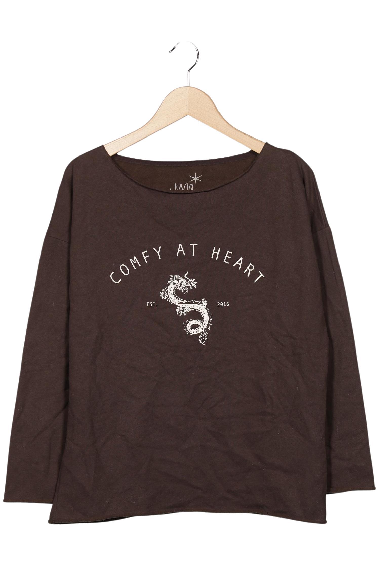 

Juvia Damen Sweatshirt, braun, Gr. 36