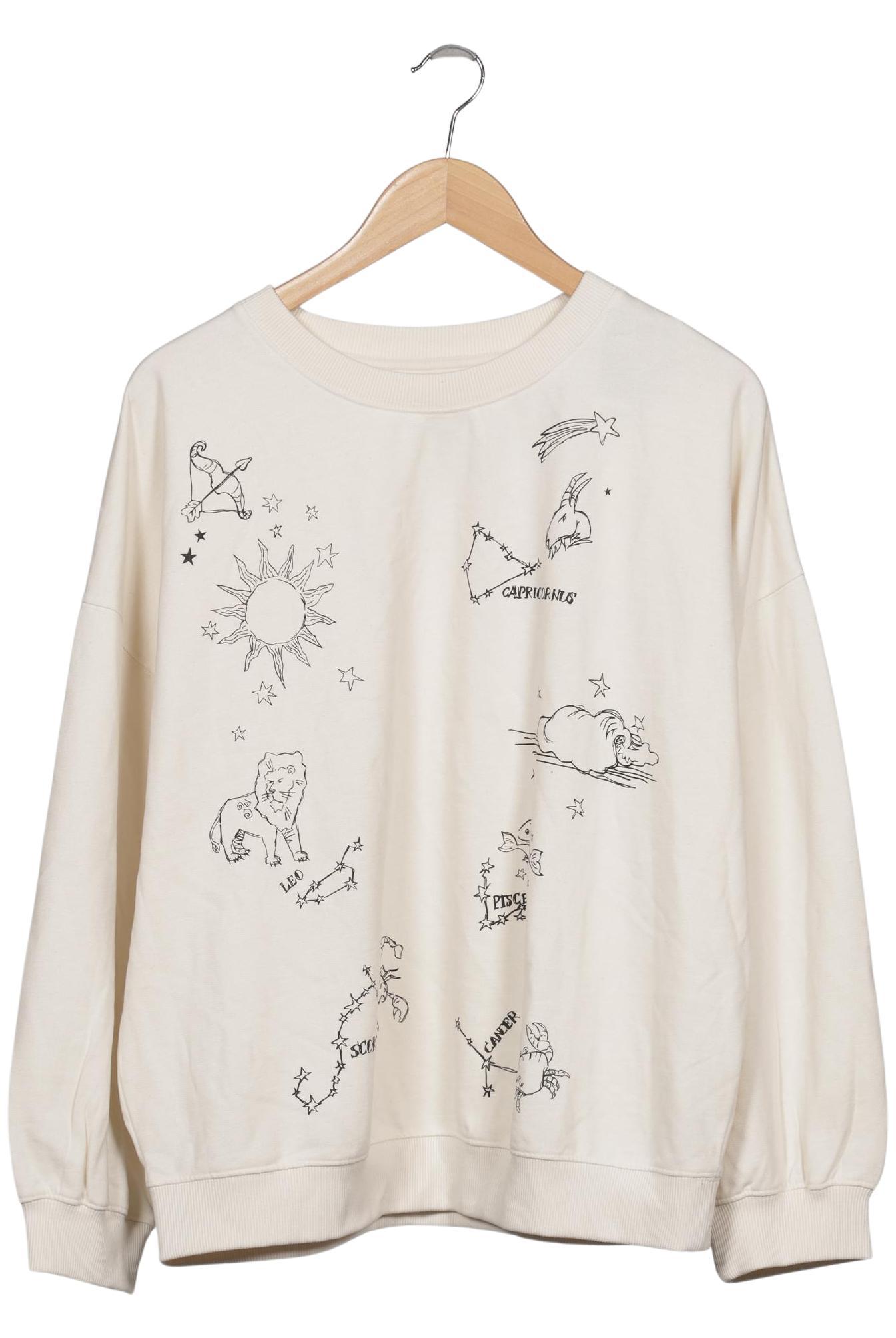 

Juvia Damen Sweatshirt, cremeweiß, Gr. 44