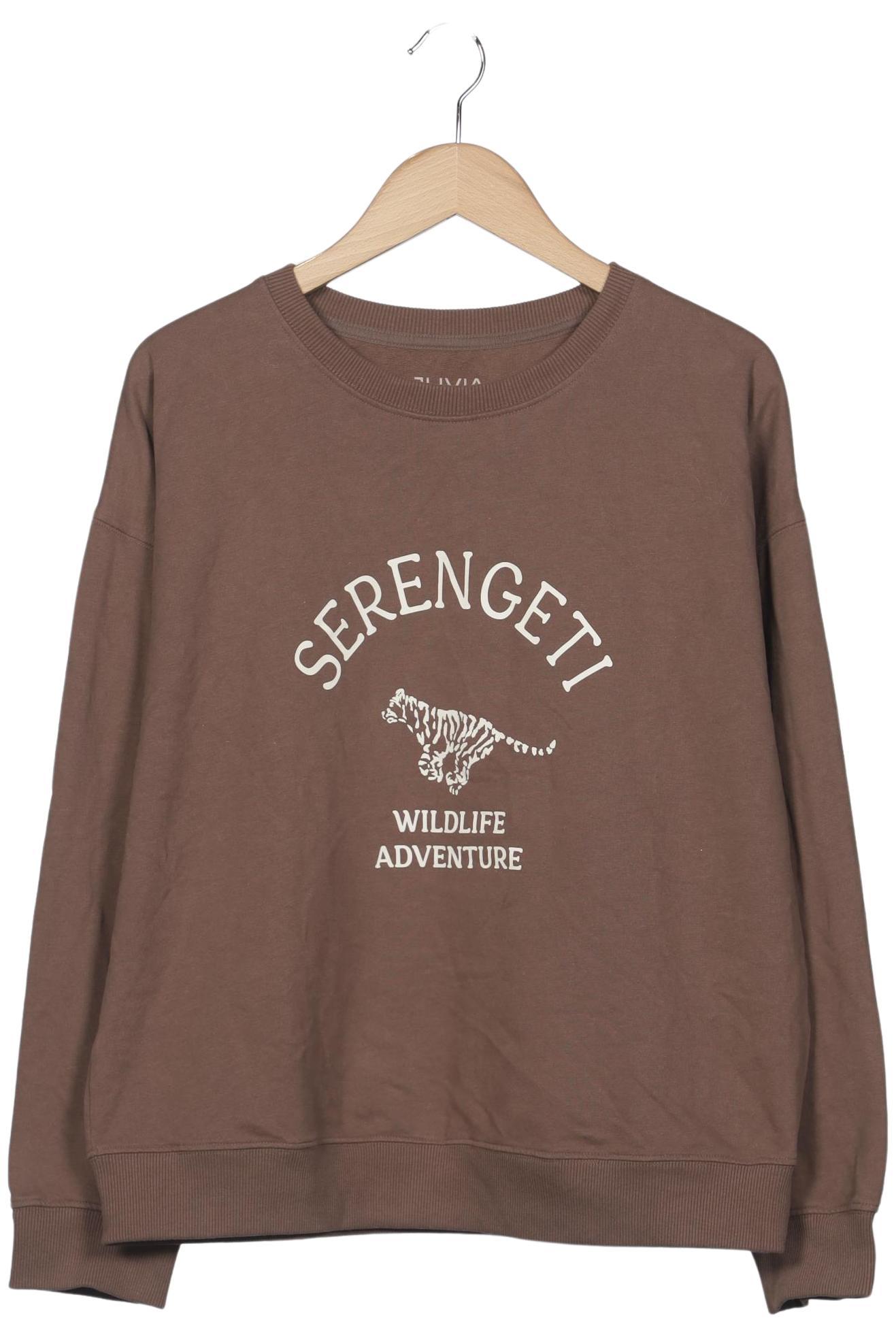 

Juvia Damen Sweatshirt, braun, Gr. 44