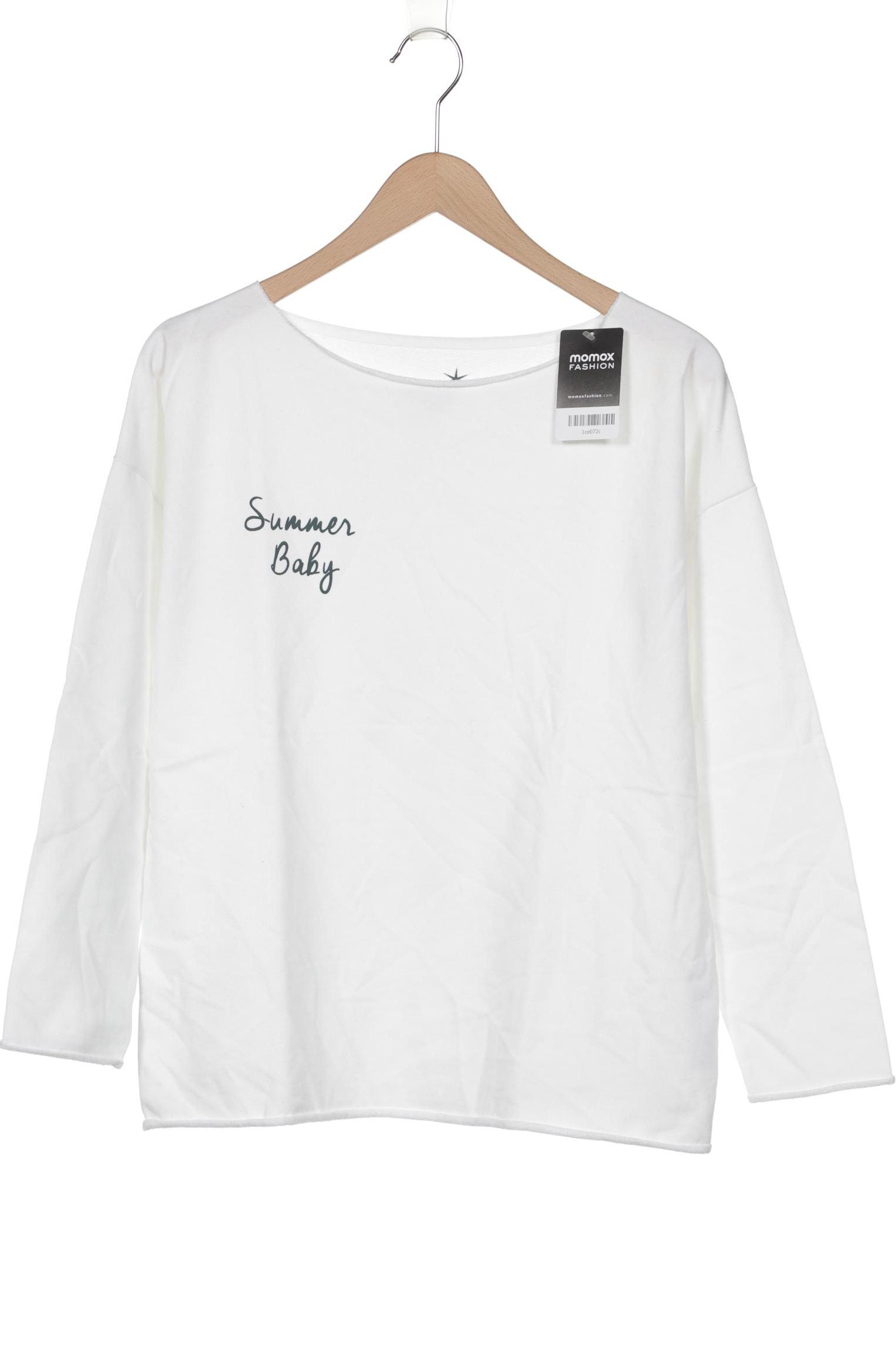 

Juvia Damen Sweatshirt, weiß, Gr. 34