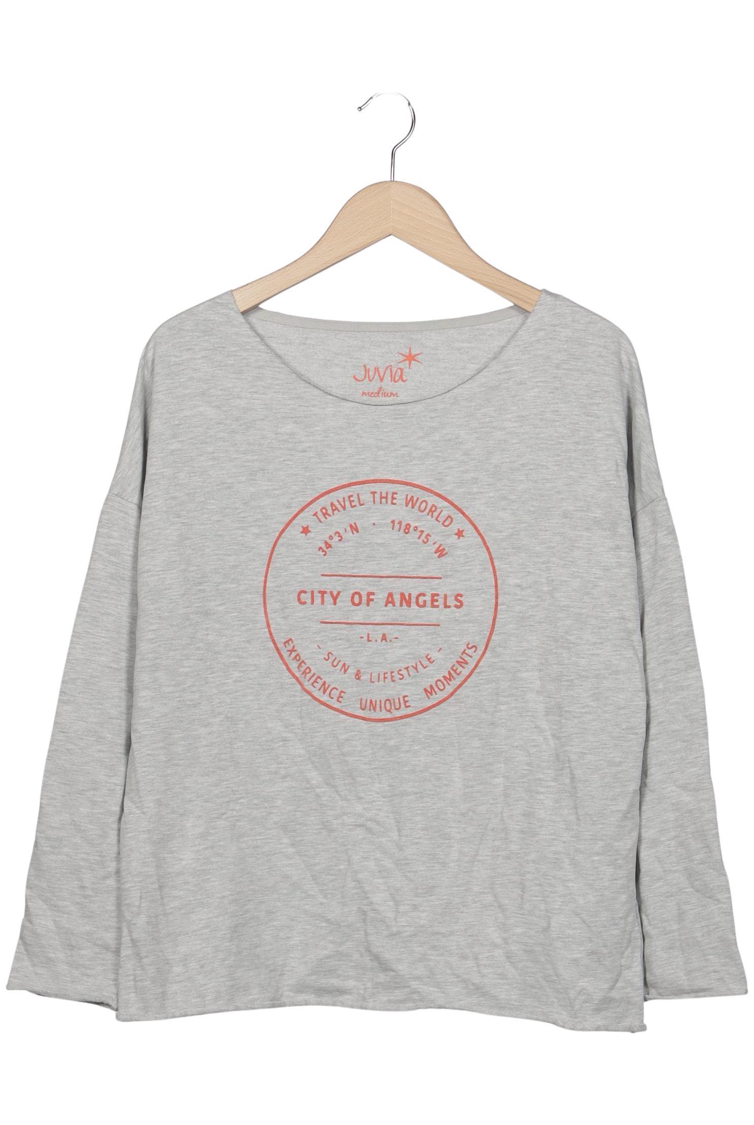 

Juvia Damen Sweatshirt, grau, Gr. 38