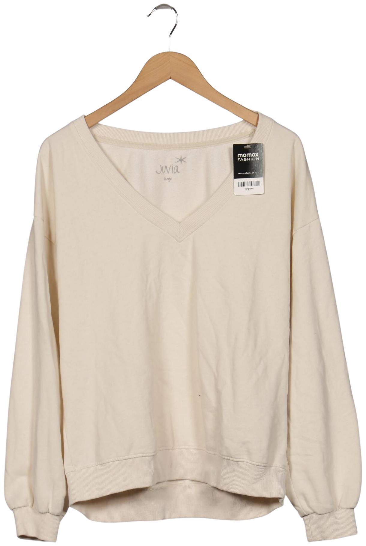 

Juvia Damen Sweatshirt, cremeweiß, Gr. 42