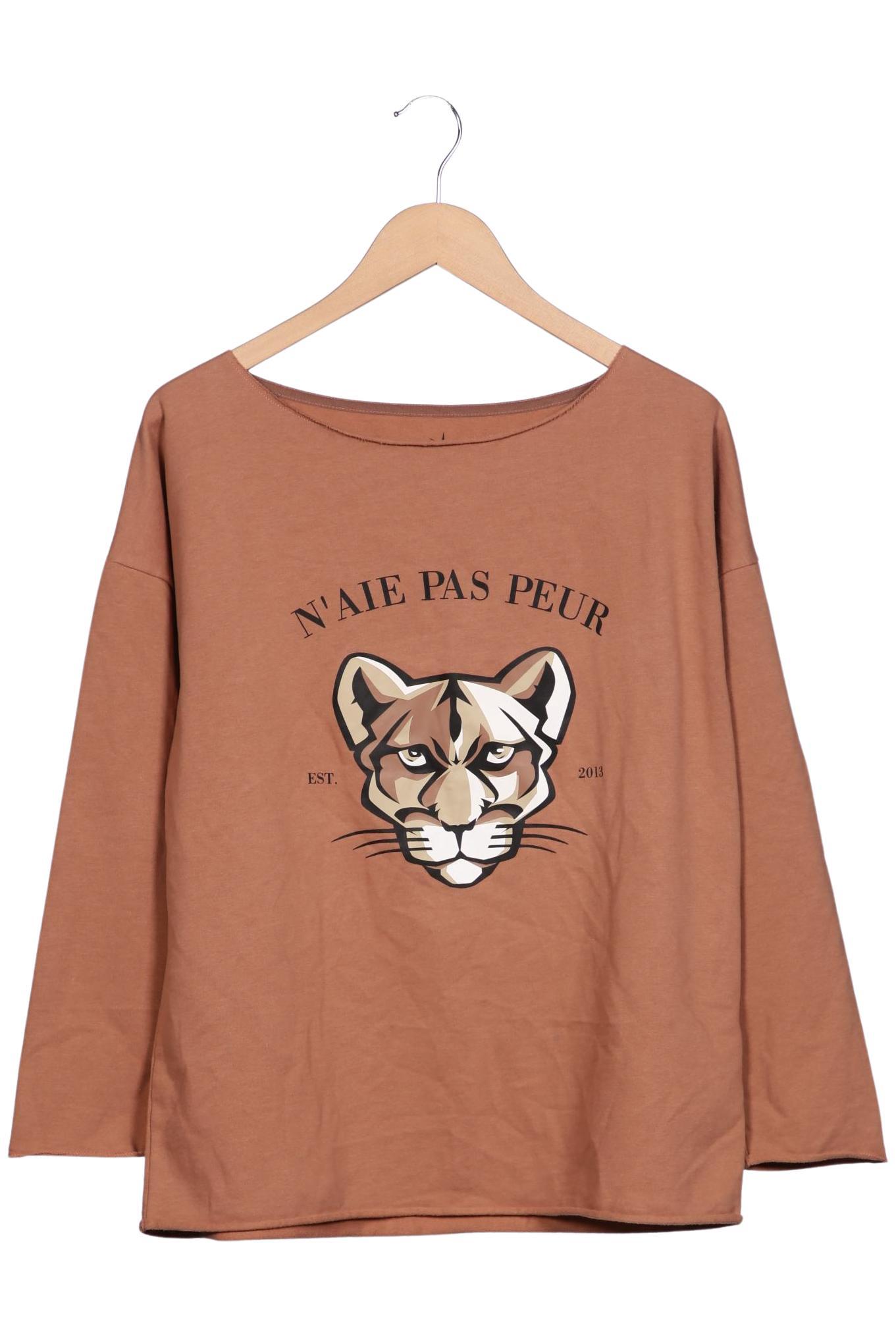 

Juvia Damen Sweatshirt, braun, Gr. 38