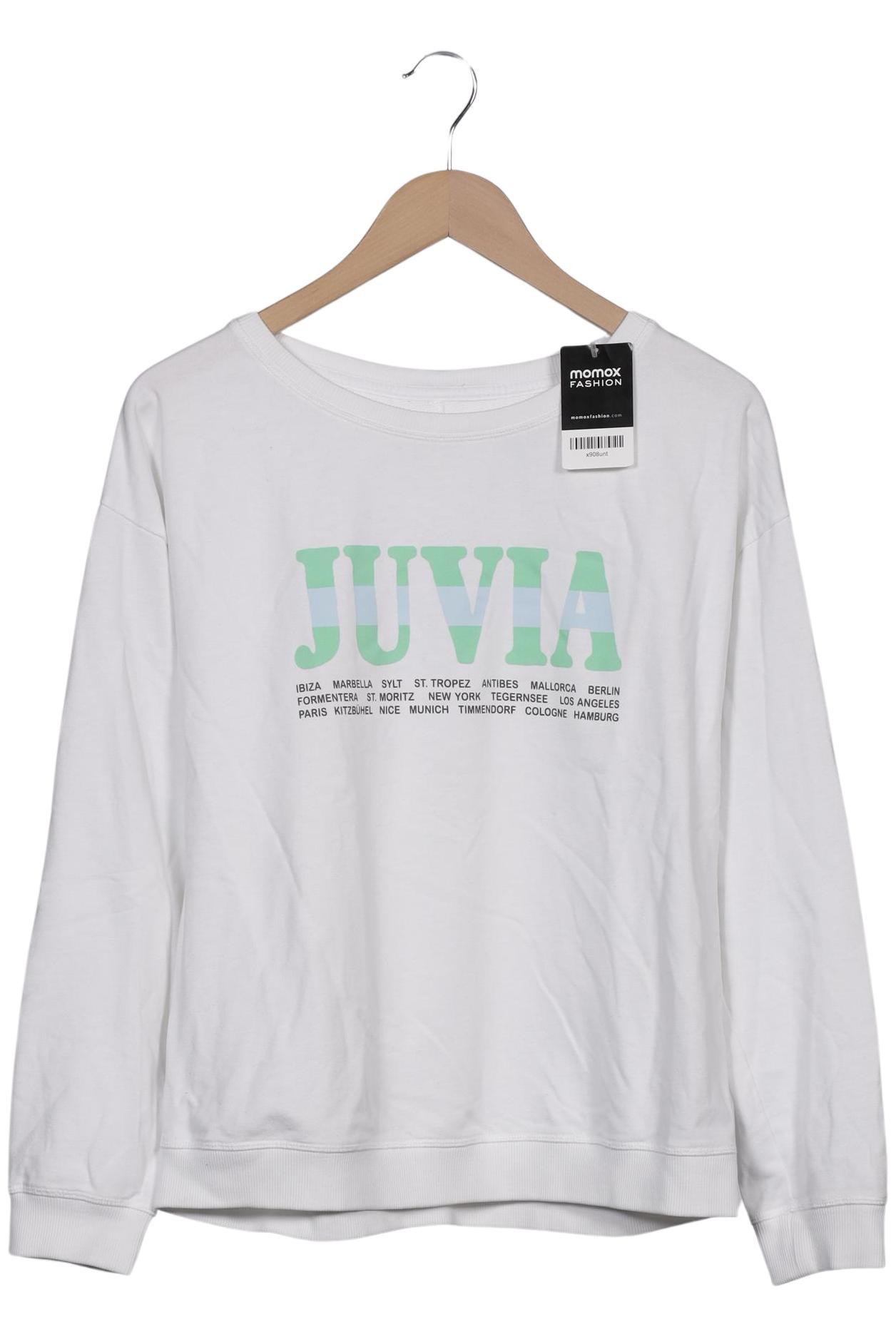 

Juvia Damen Sweatshirt, weiß, Gr. 38