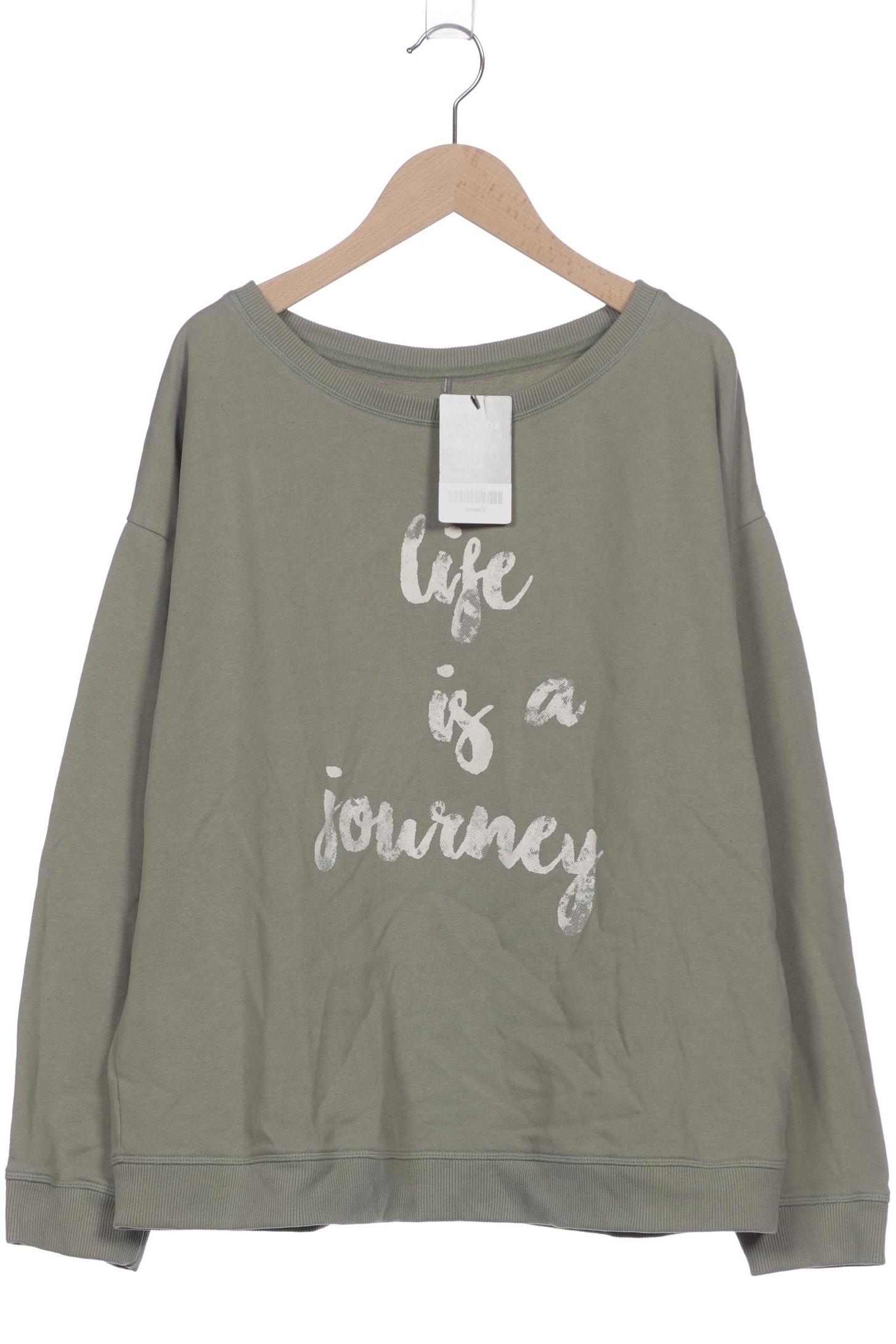 

Juvia Damen Sweatshirt, hellgrün, Gr. 42