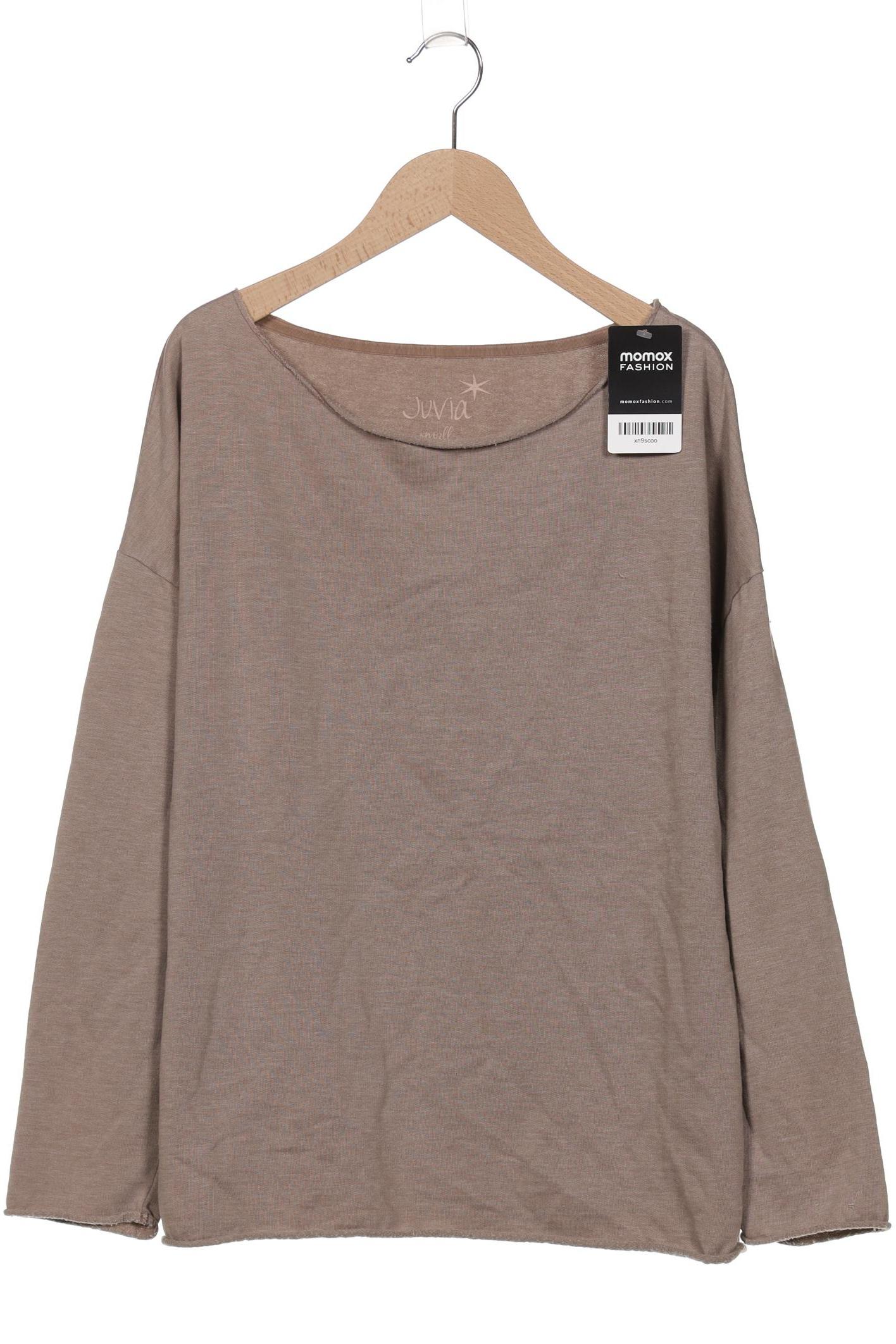 

Juvia Damen Sweatshirt, braun, Gr. 36
