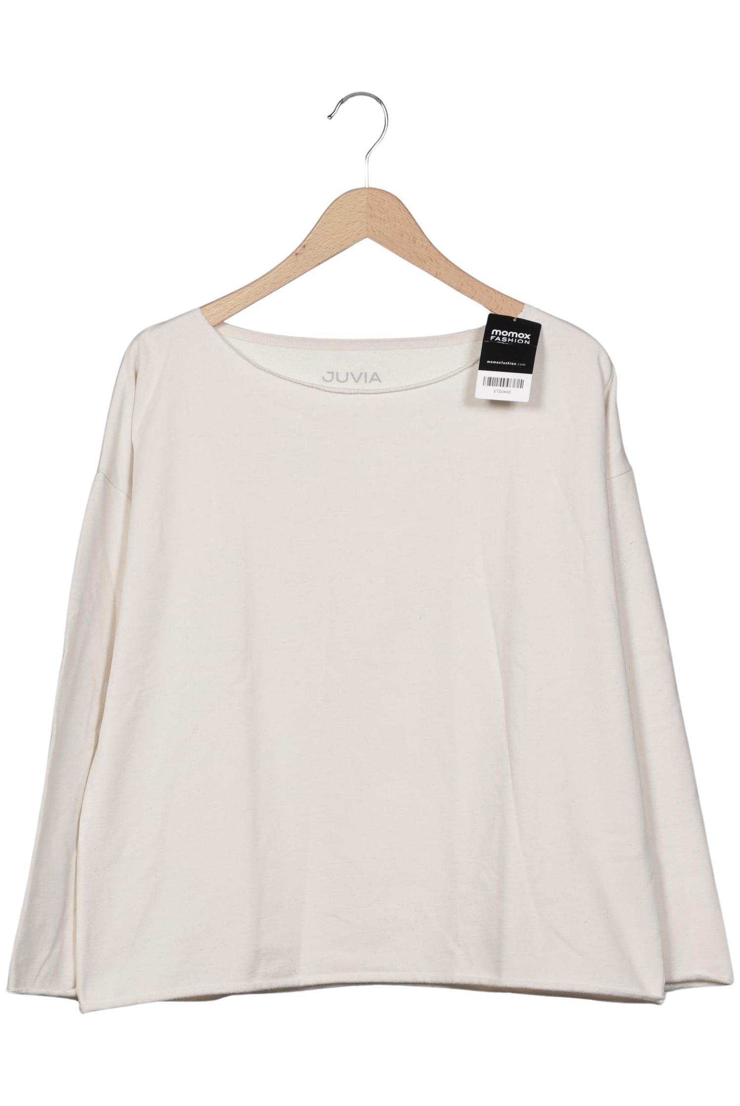 

Juvia Damen Sweatshirt, cremeweiß, Gr. 38