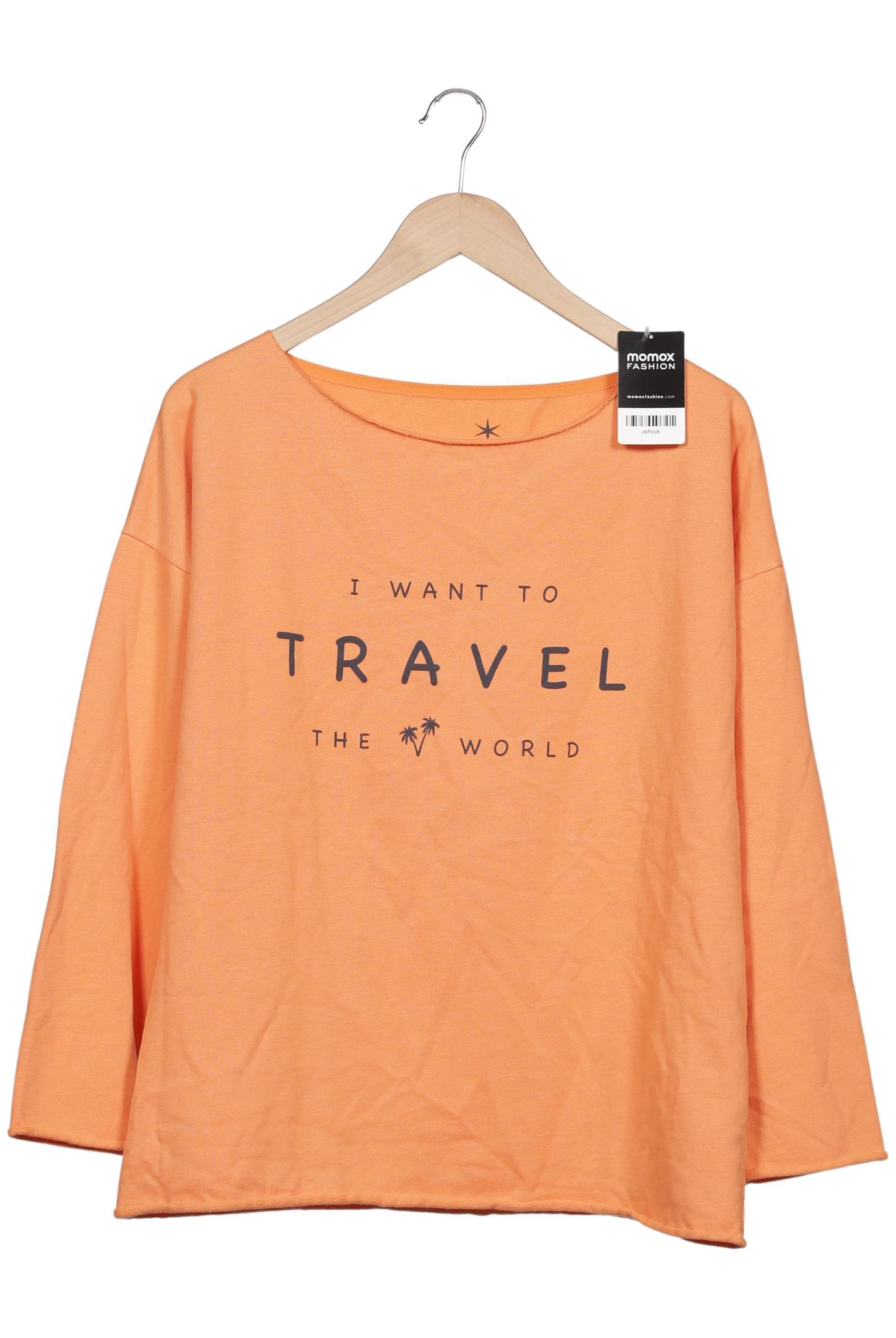 

Juvia Damen Sweatshirt, orange, Gr. 42