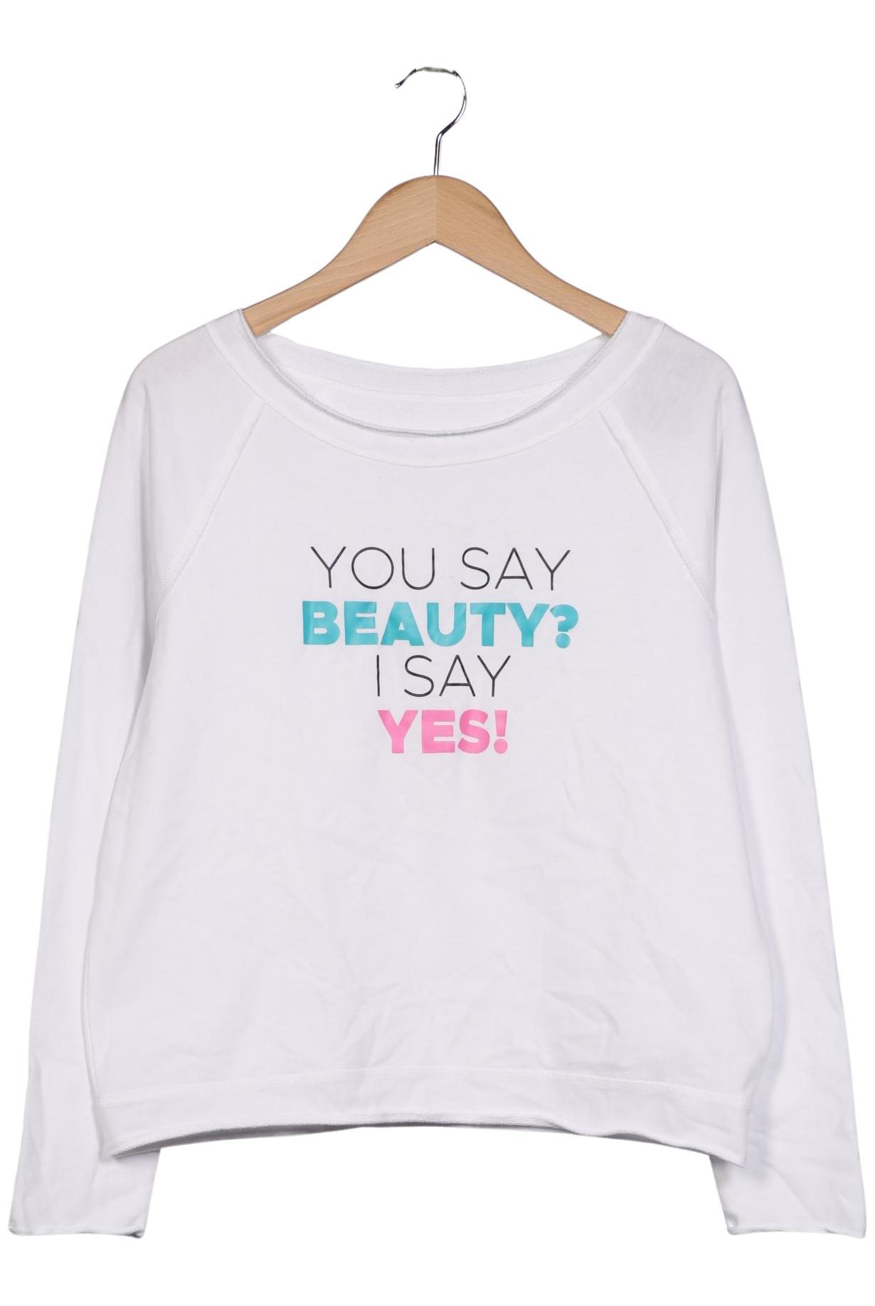 

Juvia Damen Sweatshirt, weiß, Gr. 34