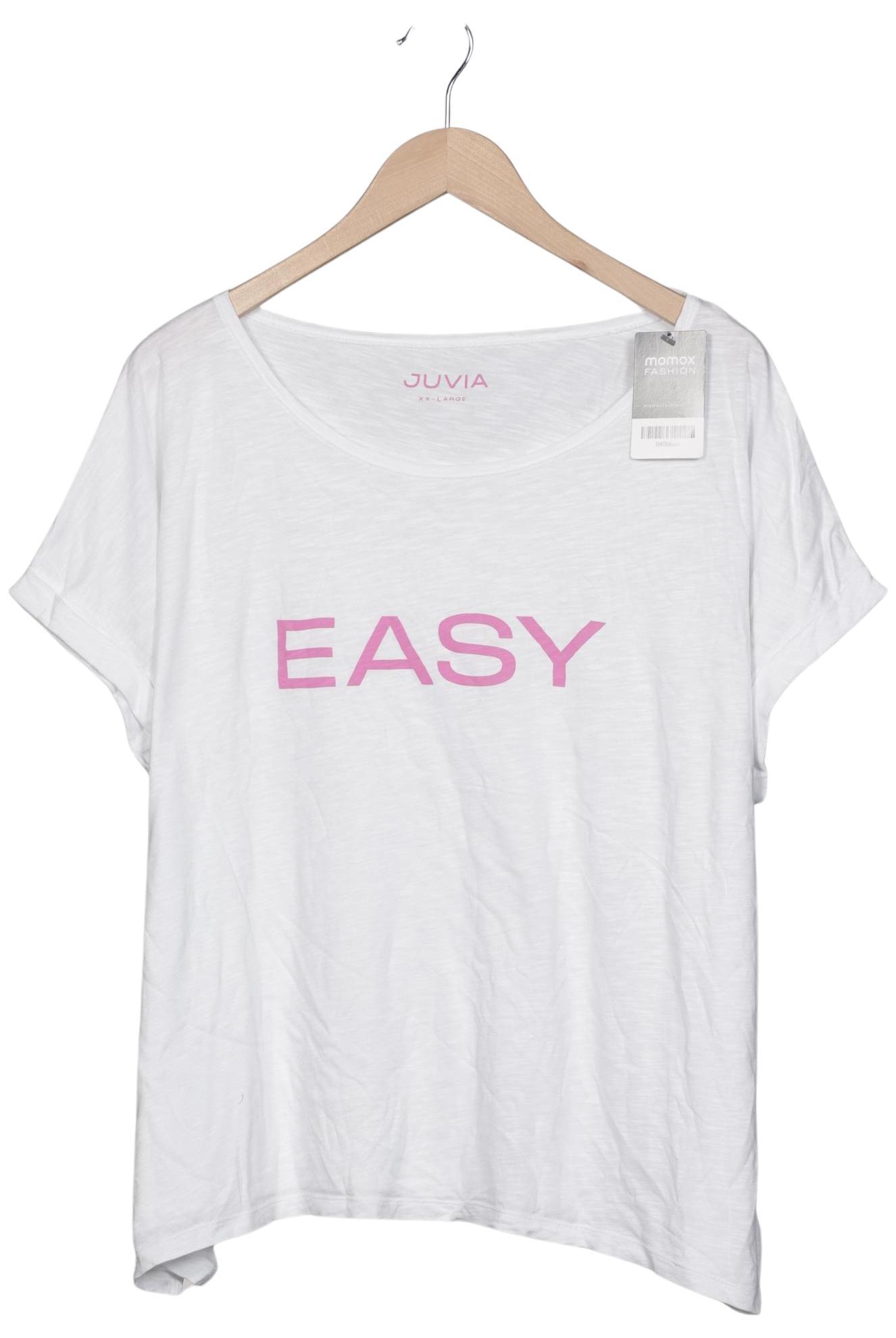 

Juvia Damen T-Shirt, weiß, Gr. 46