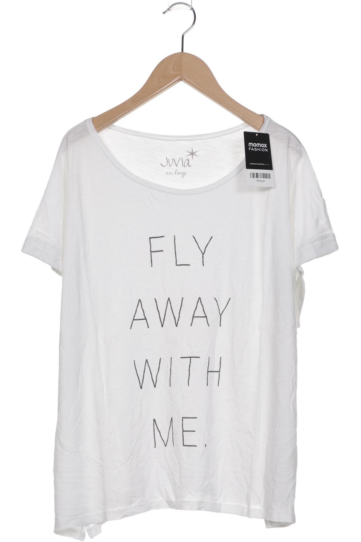 

Juvia Damen T-Shirt, weiß, Gr. 46