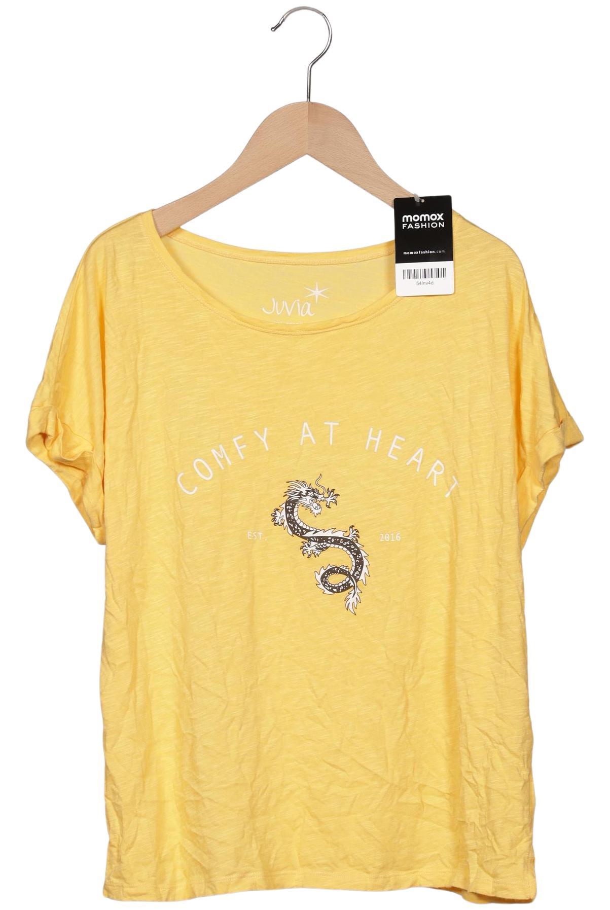 

Juvia Damen T-Shirt, gelb, Gr. 32