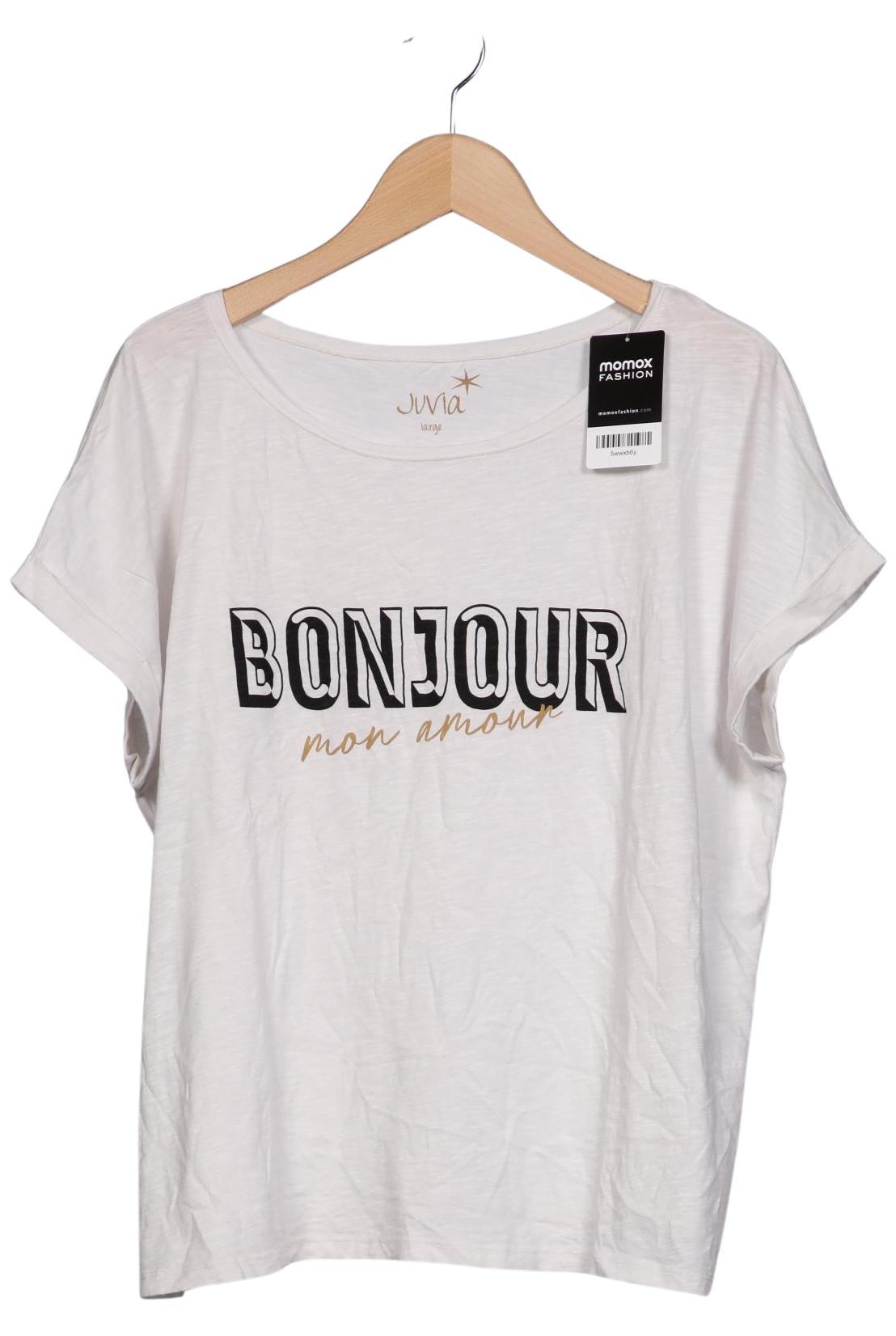 

Juvia Damen T-Shirt, cremeweiß, Gr. 42