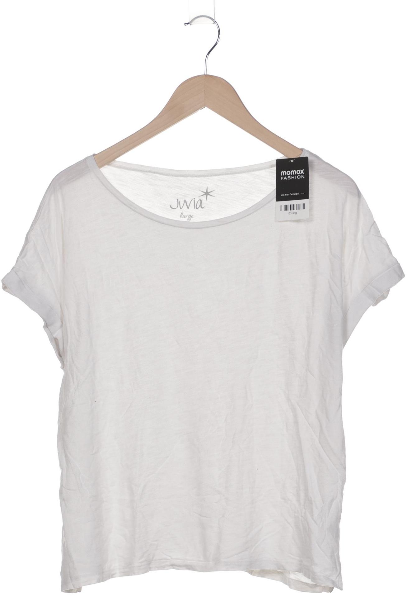 

Juvia Damen T-Shirt, cremeweiß, Gr. 42