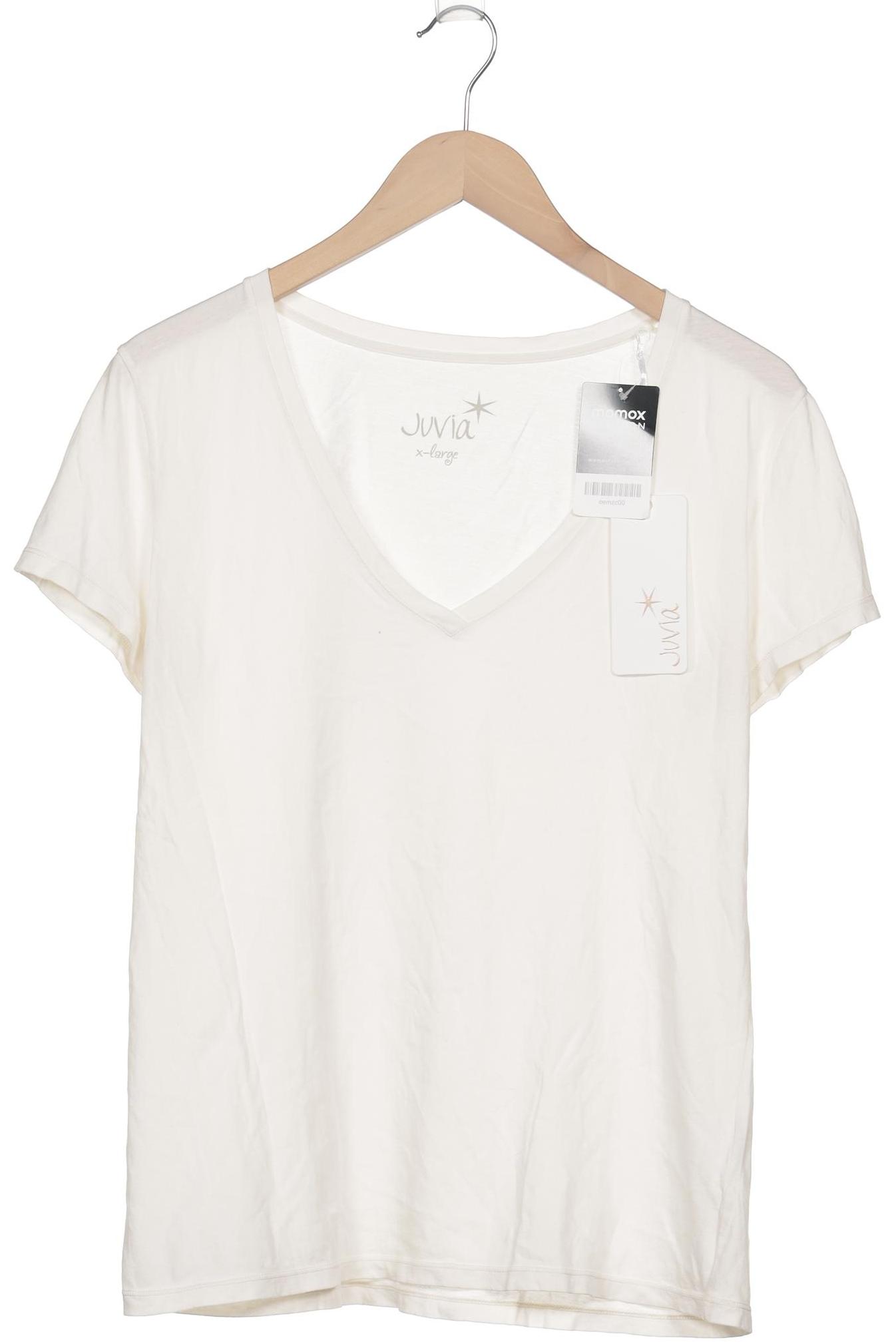 

Juvia Damen T-Shirt, cremeweiß, Gr. 44